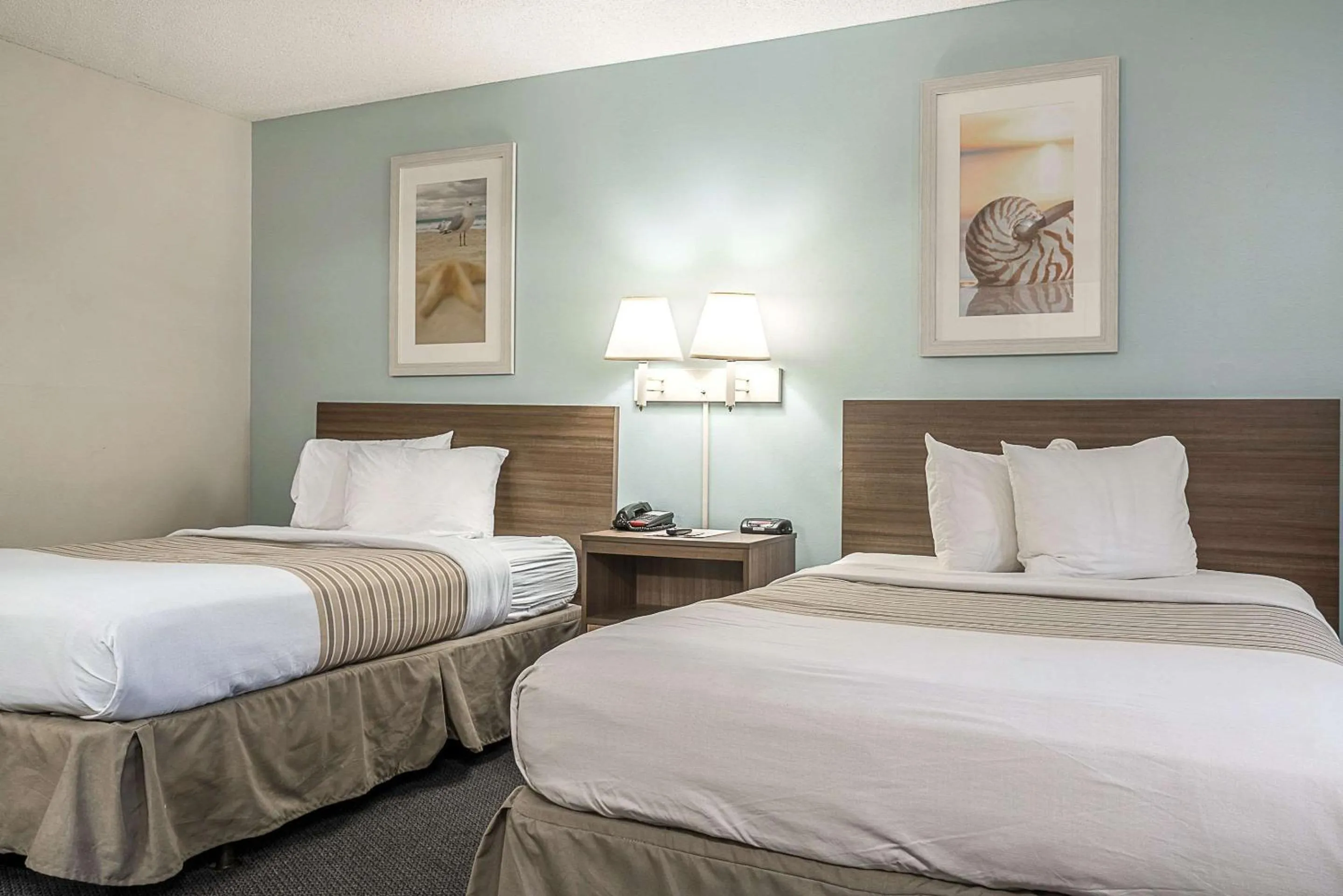 Double Room with Two Double Beds - Non-Smoking in Suburban Studios of Wilmington