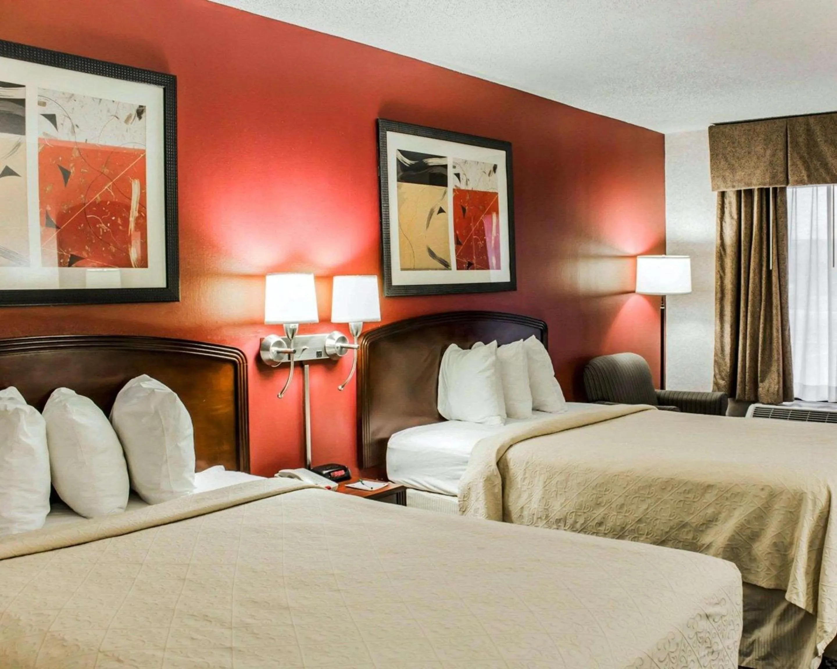 Double Room with Two Double Beds - Non-Smoking in Quality Inn Roanoke near Lake Gaston