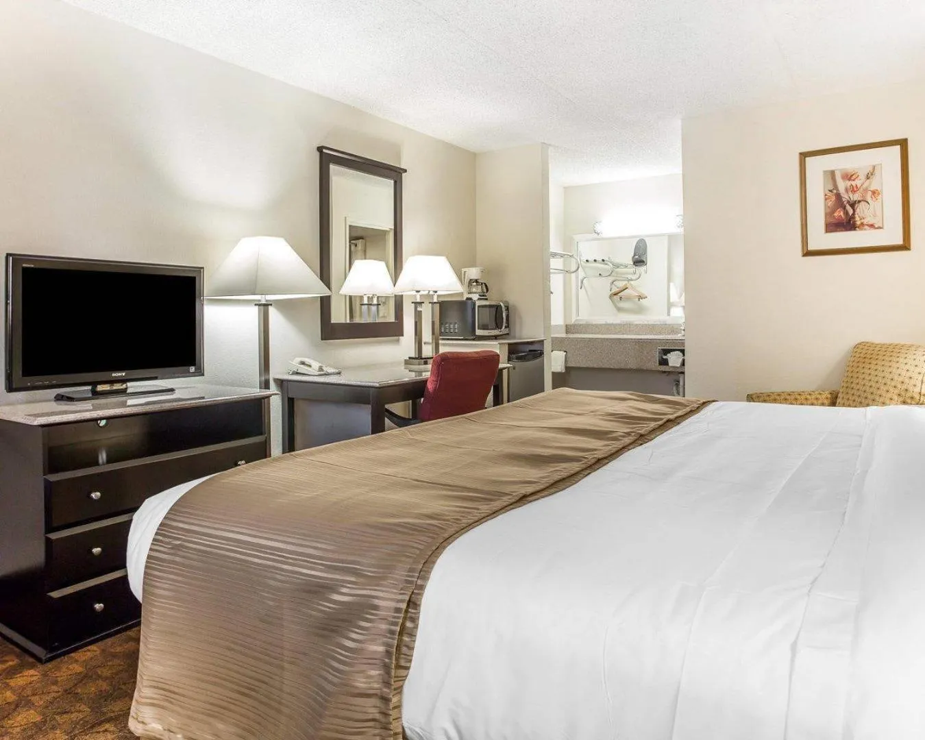 King Room - Non-Smoking in Quality Inn & Suites Coliseum