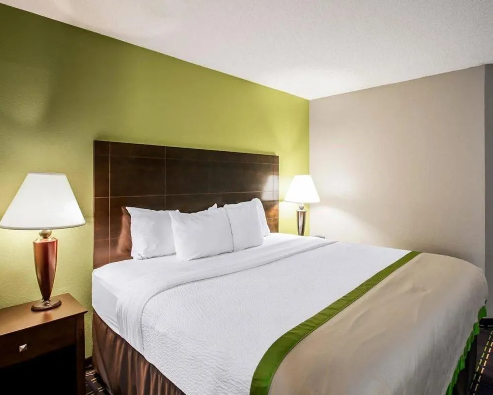 King Room with Roll-In Shower - Accessible/Non-Smoking in Clarion Inn Asheville Airport