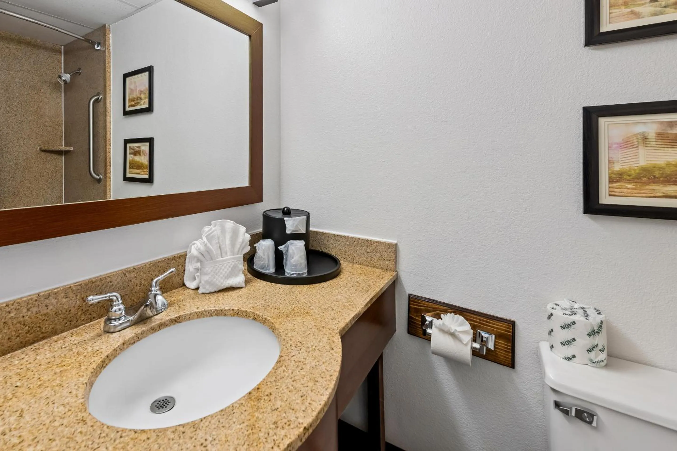 King Suite with Fireplace - Non-Smoking in Comfort Inn & Suites Omaha Central