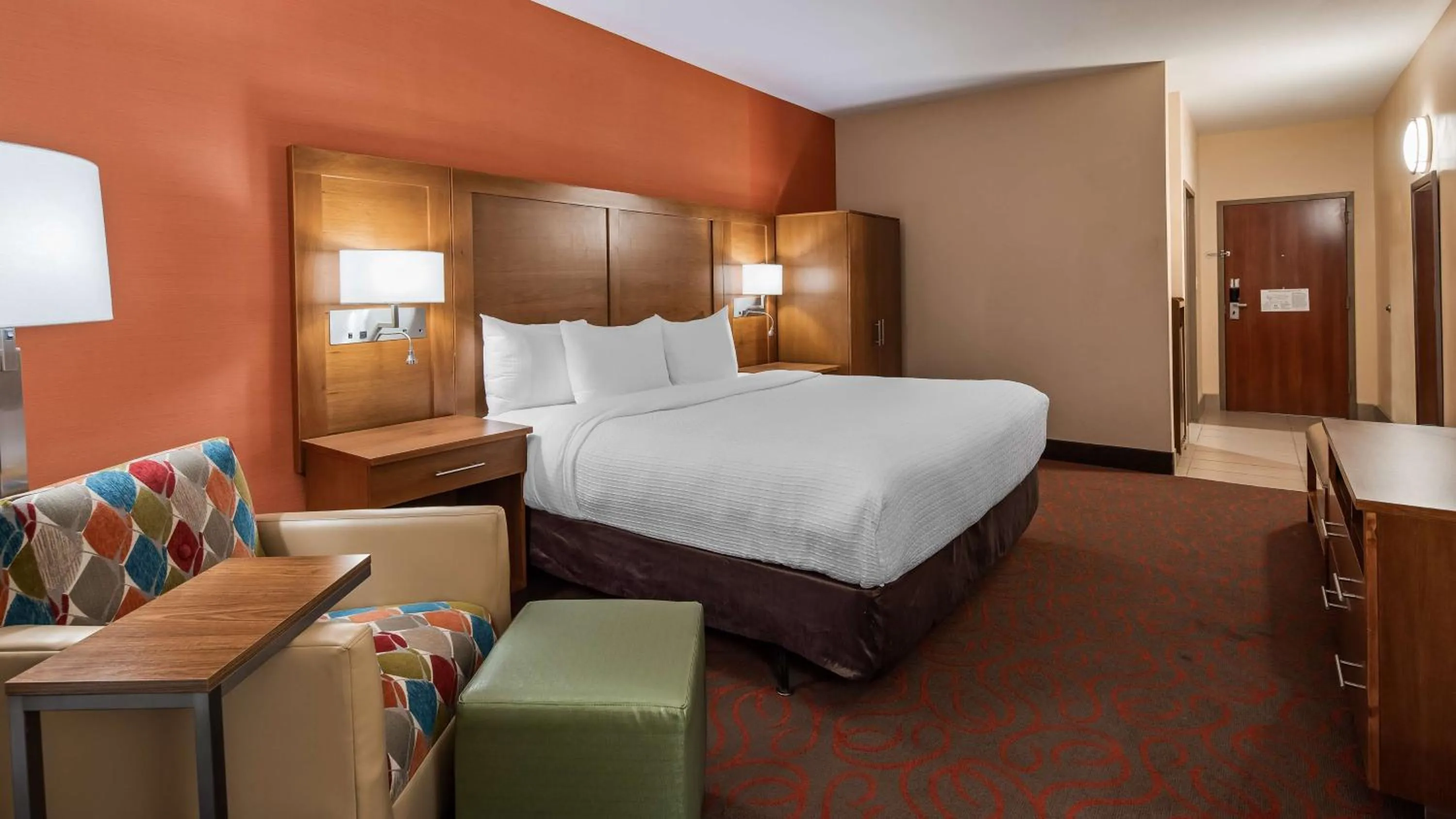 King Room - Disability Access in Best Western Cannon A.F.B.