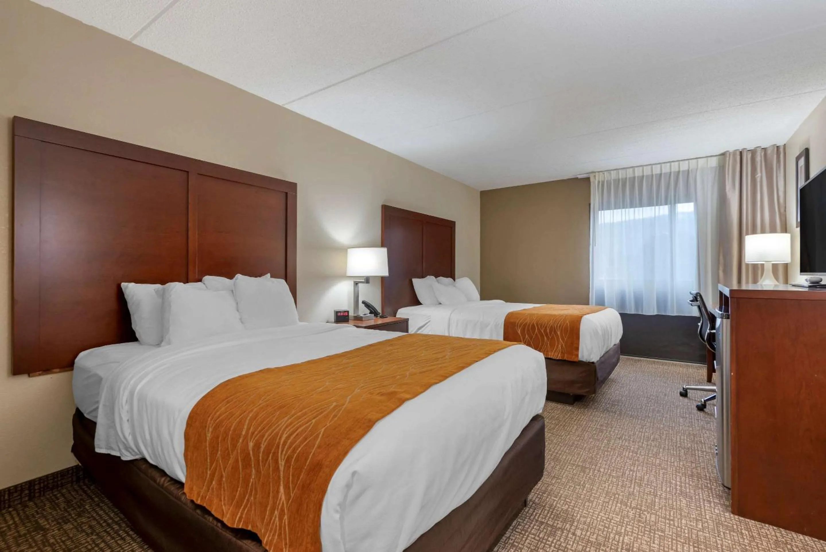 Double Room with Two Double Beds - Accessible/Non-Smoking in Comfort Inn Binghamton I-81