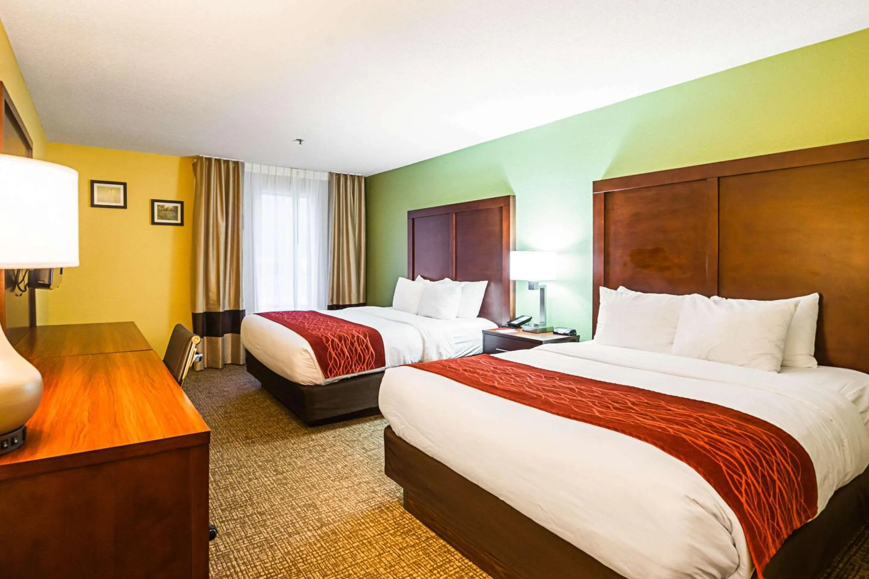 Queen Room with Two Queen Beds - Non-Smoking in Comfort Inn & Suites Dayton Northwest - Englewood