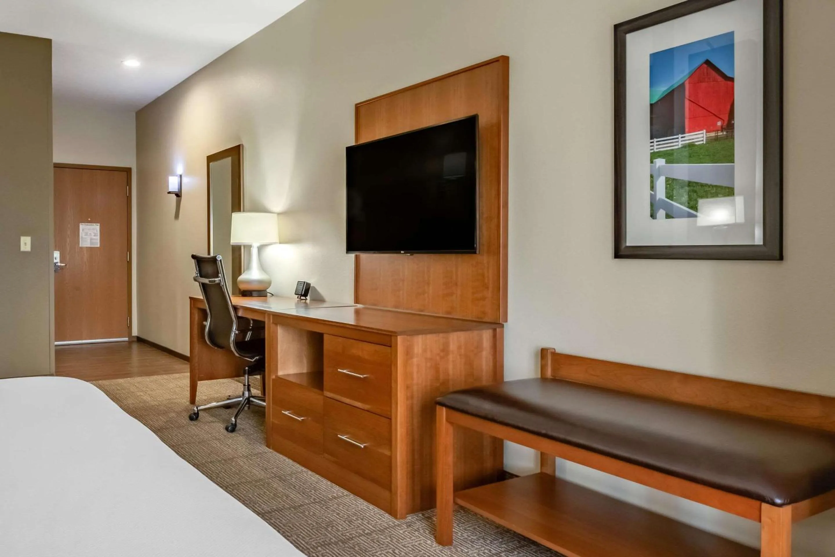 King Suite - Disability Access  with Sofa Bed/ Non Smoking in Comfort Suites Hotel and Conference Center