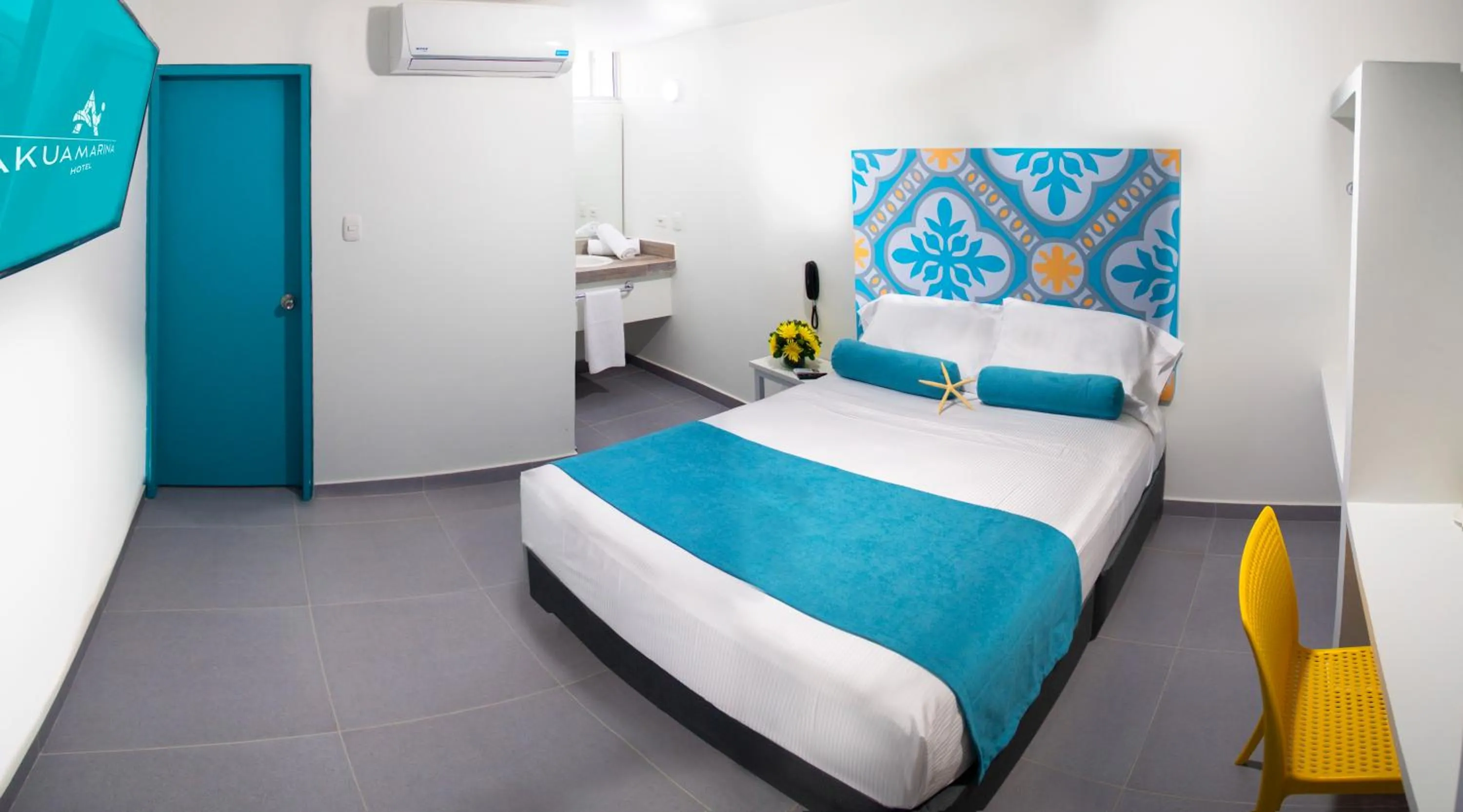 Double Room with Private Bathroom in Akuamarina Hotel
