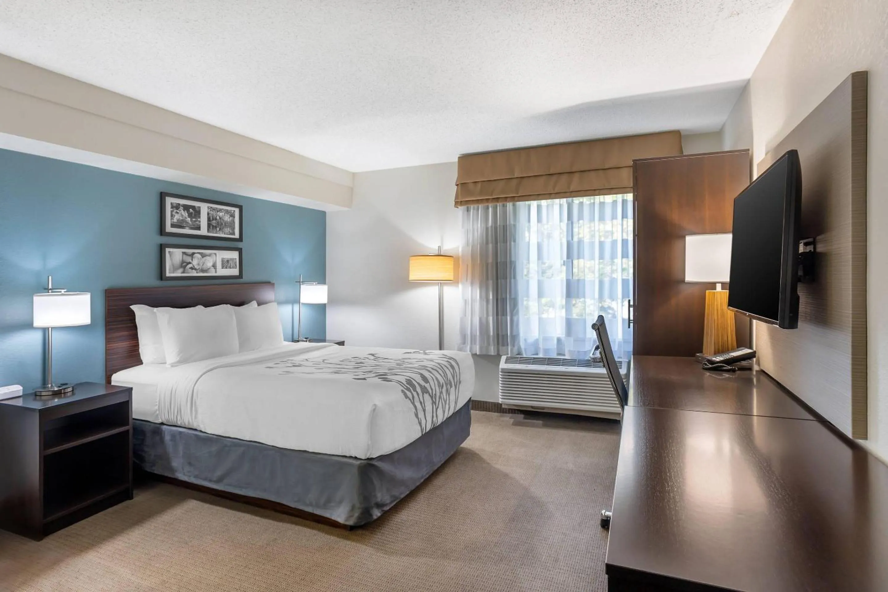 Queen Room - Non-Smoking in Sleep Inn State College near Penn State - Less than 1 Mile to PSU!