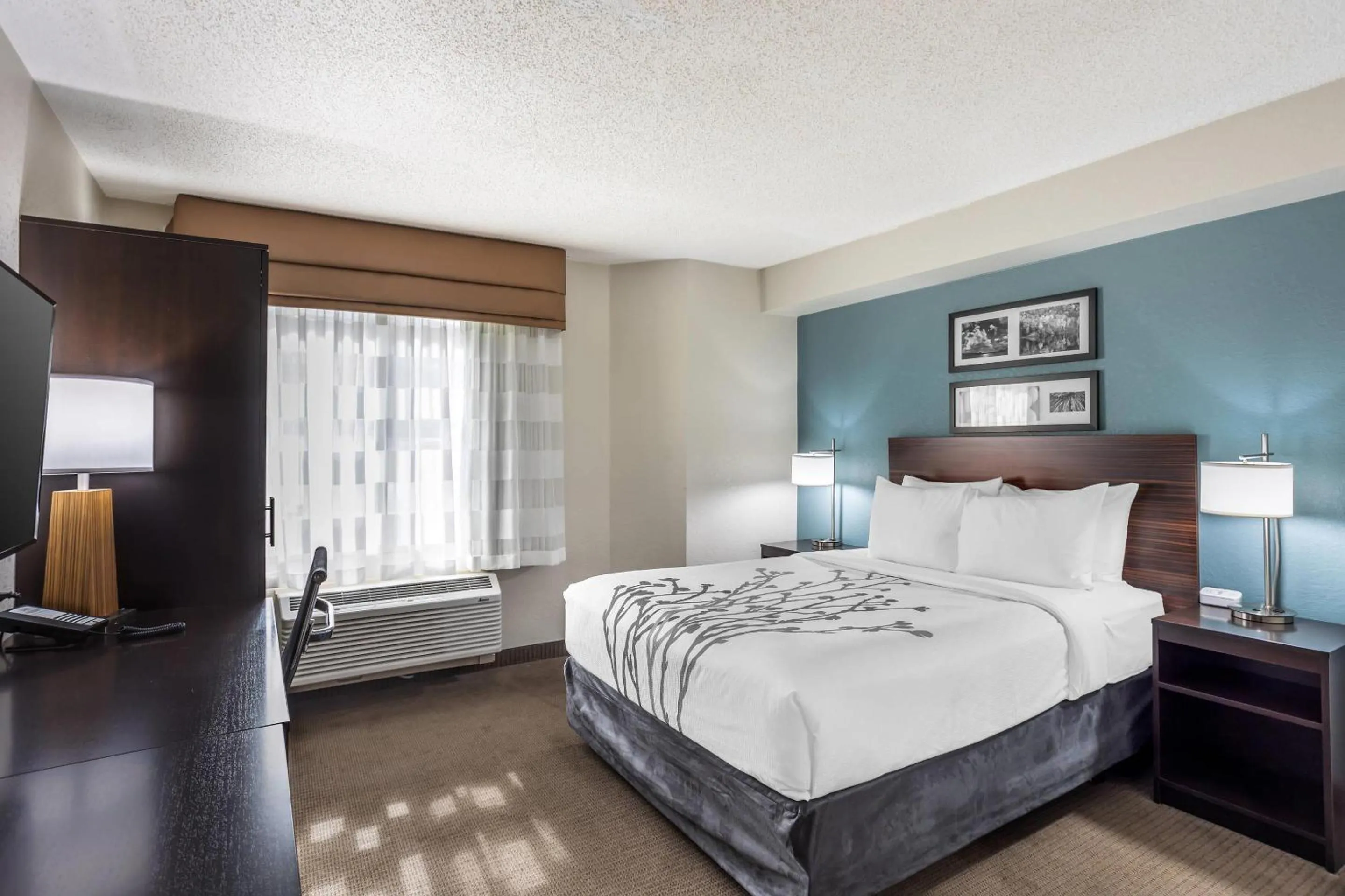 Queen Room with Tub - Accessible/Non-Smoking in Sleep Inn State College near Penn State - Less than 1 Mile to PSU!