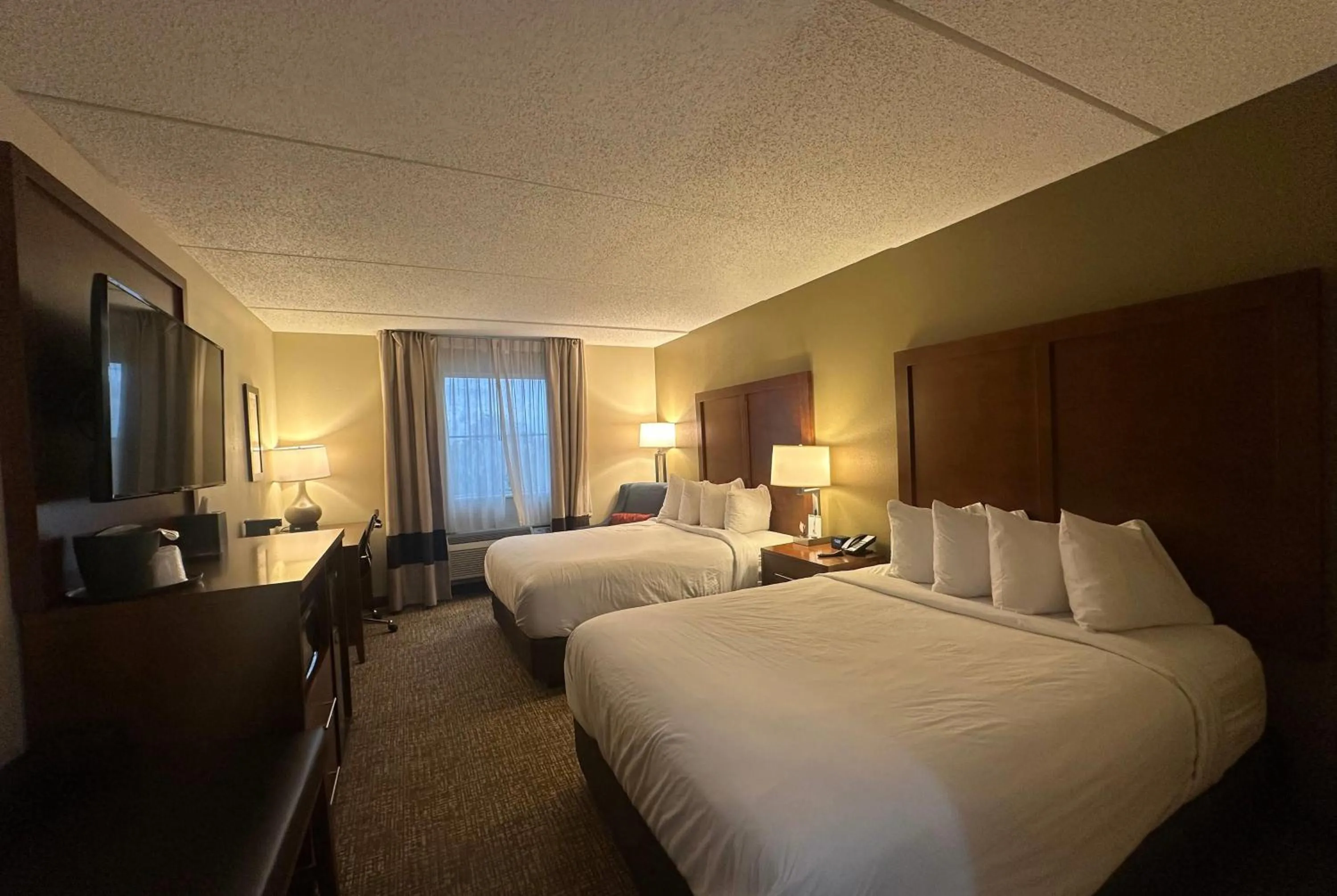 Queen Room with Two Queen Beds - Non-Smoking in Wingate by Wyndham Pittsburgh West Mifflin