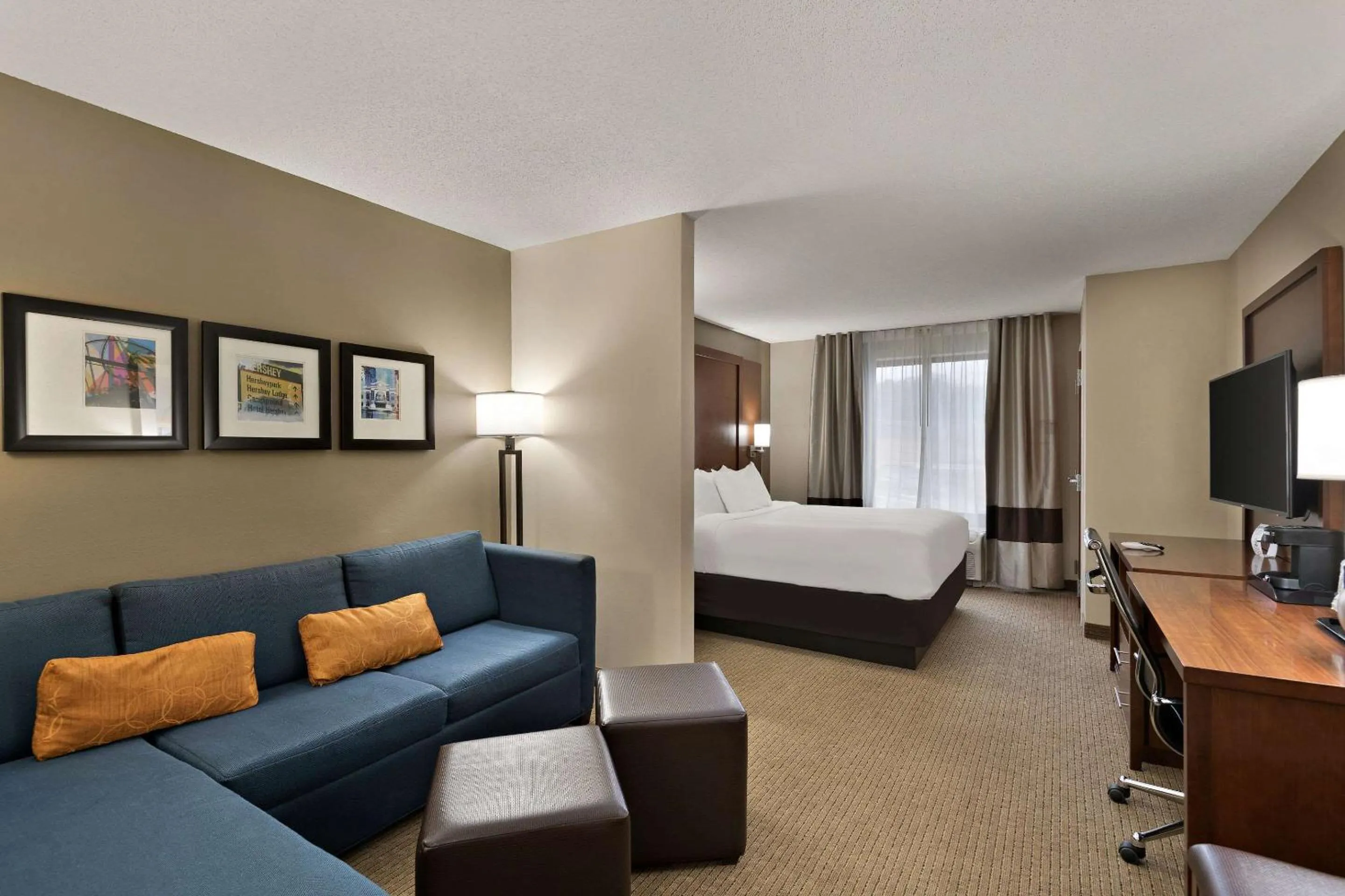 King Suite - Non-Smoking in Comfort Suites Hummelstown - Hershey