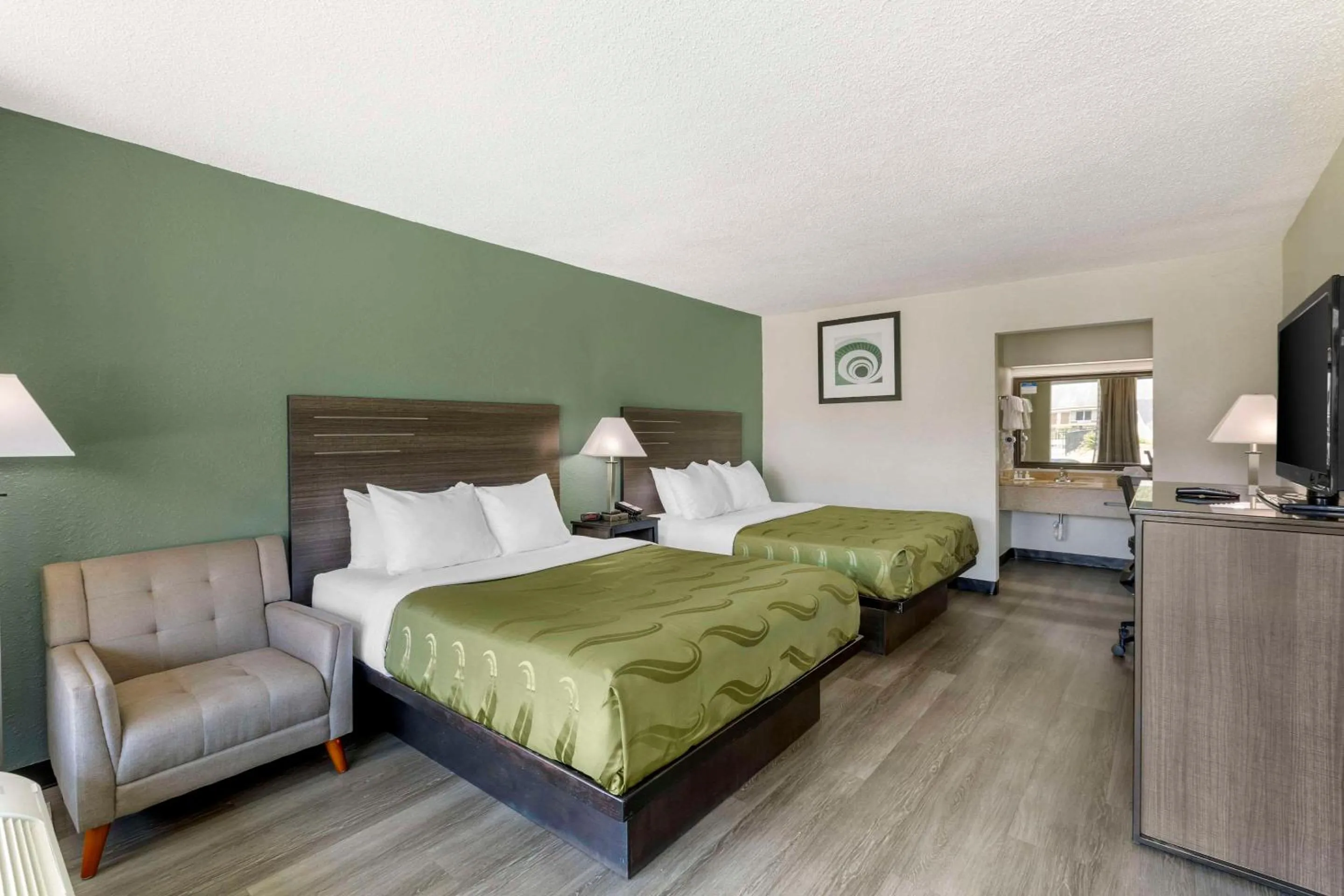 Queen Room with Two Queen Beds - Non-Smoking in Quality Inn & Suites Santee I-95
