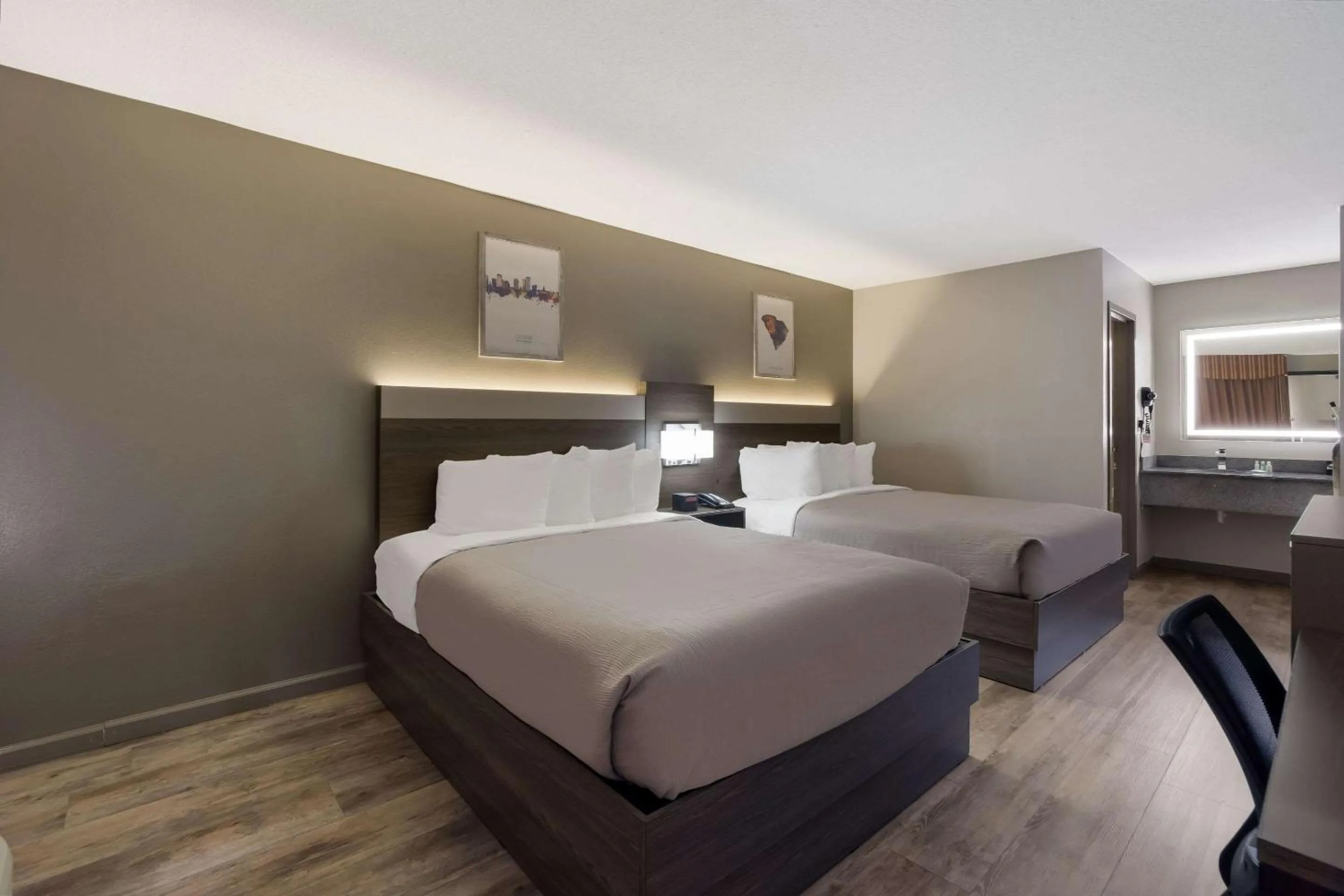 Double Room with Two Double Beds - Non-Smoking in Quality Inn Fort Jackson