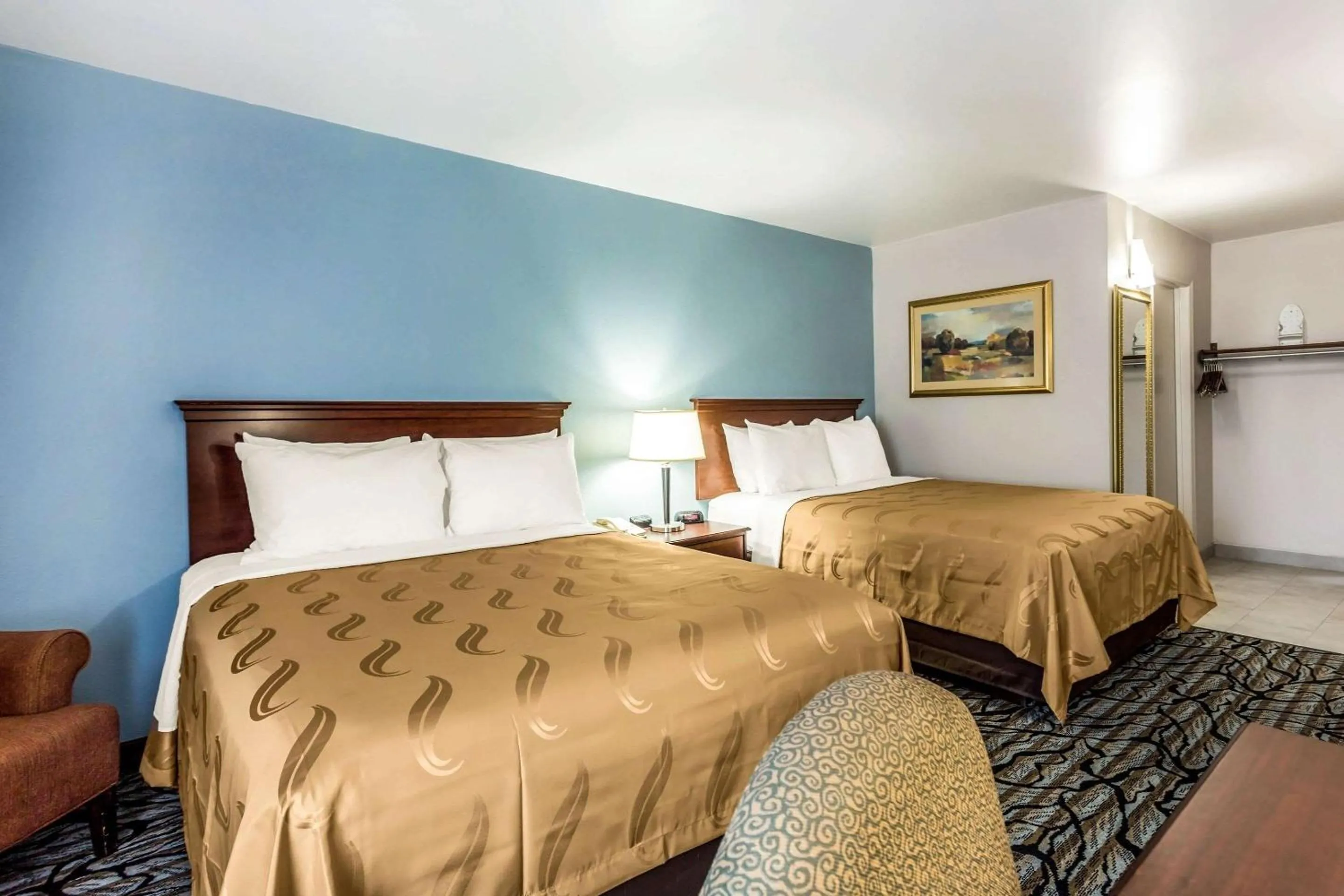 Double Room with Two Double Beds - Accessible/Non-Smoking in Quality Inn Fort Mill near Carowinds Blvd