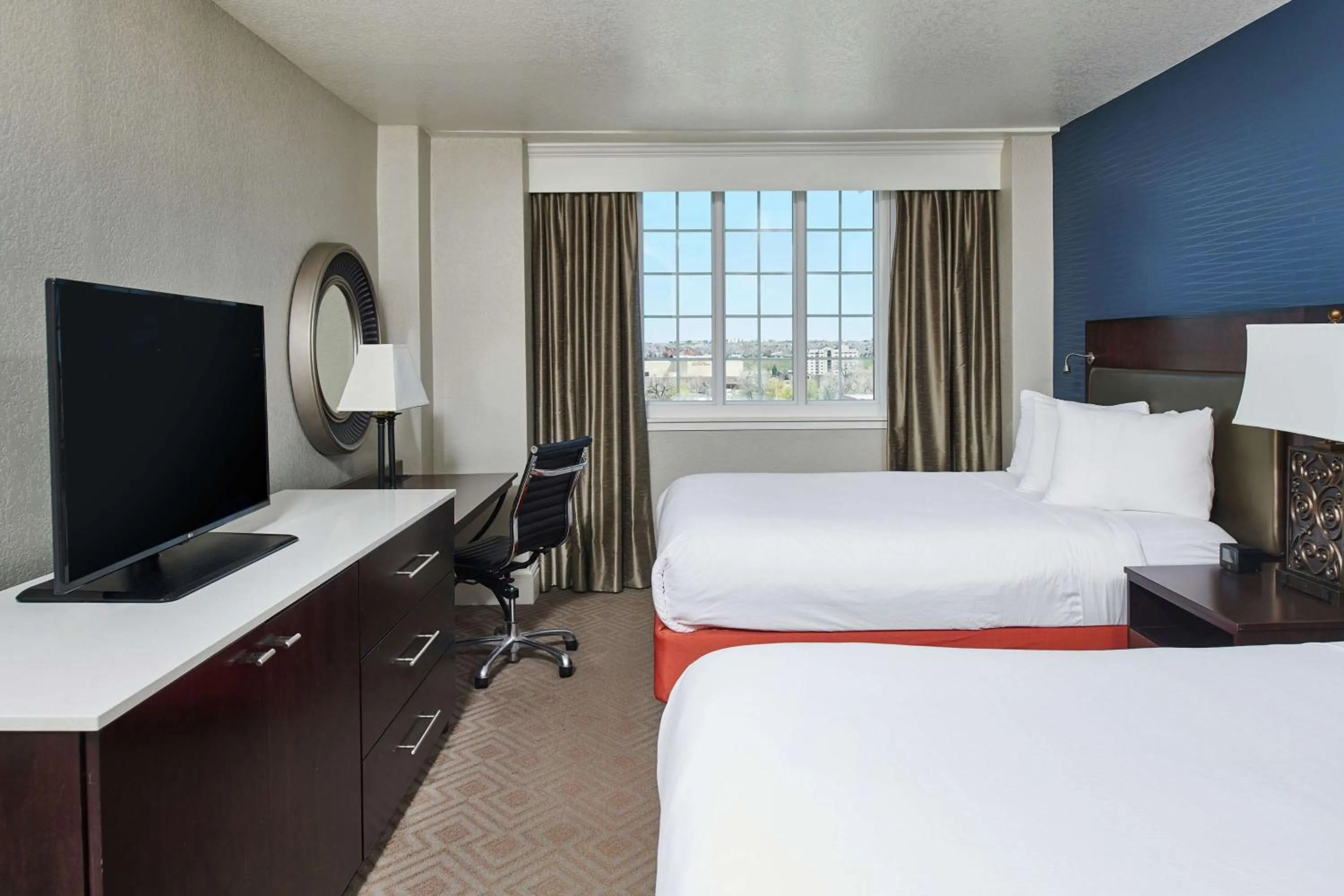 Double Room with Two Double Beds in Hotel Alex Johnson Rapid City, Curio Collection by Hilton