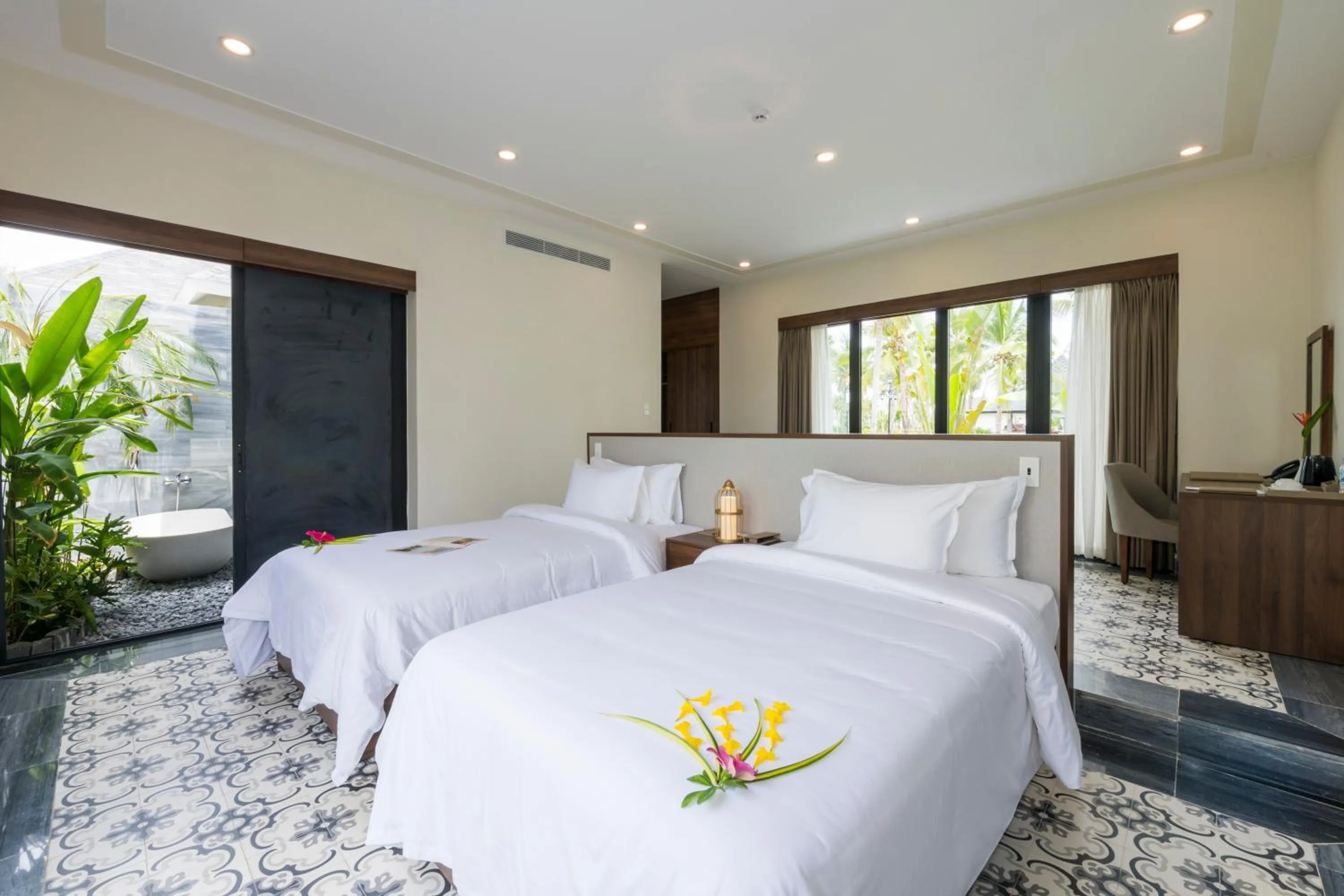 Garden View Villa Twin in CocoLand Thu Xa Ancient Town Resort