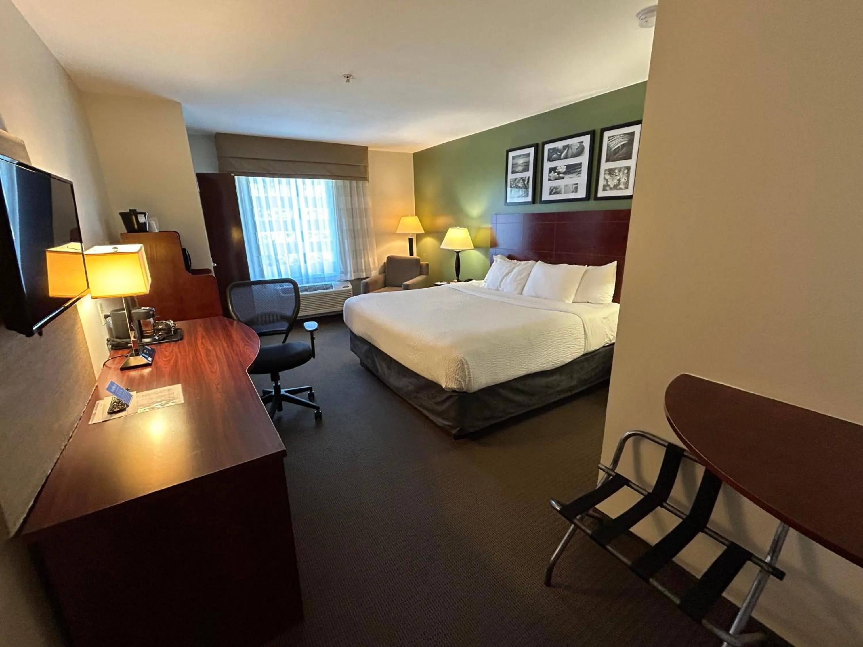 Standard King Room - Non-Smoking  in Sleep Inn & Suites Manchester near Arnold AFB