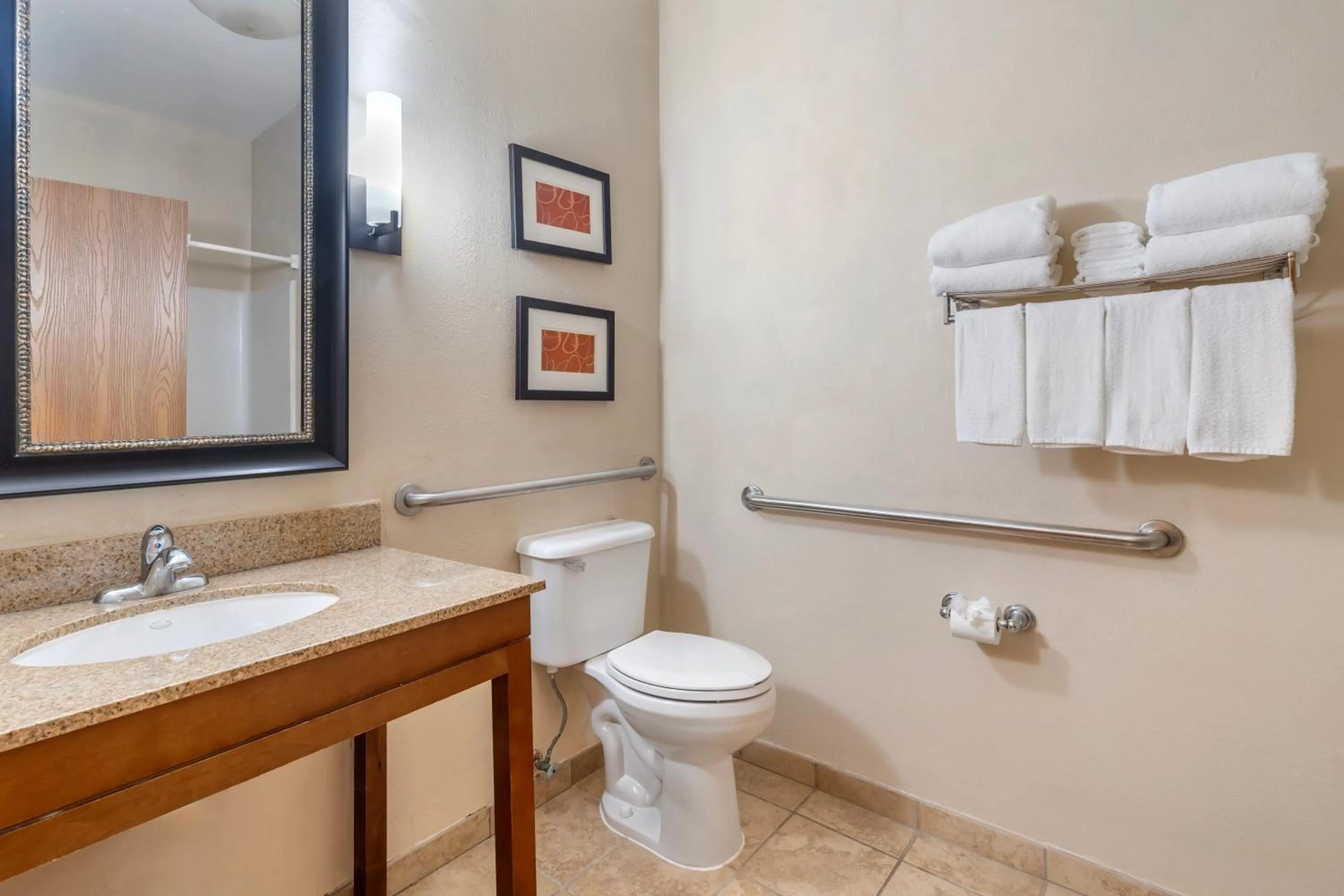 Suite with Two Queen Beds - Accessible/Non-Smoking in Comfort Suites McKinney-Allen