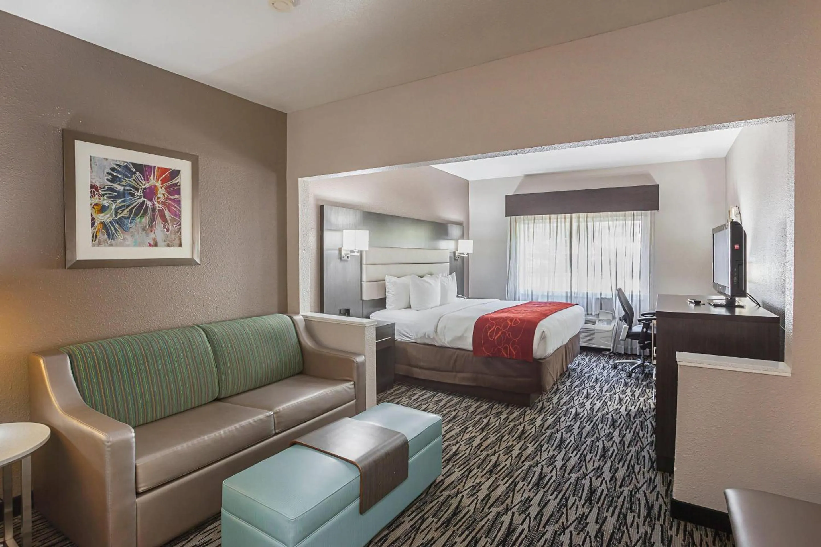 King Suite - Non-Smoking in Comfort Suites Lewisville - Dallas
