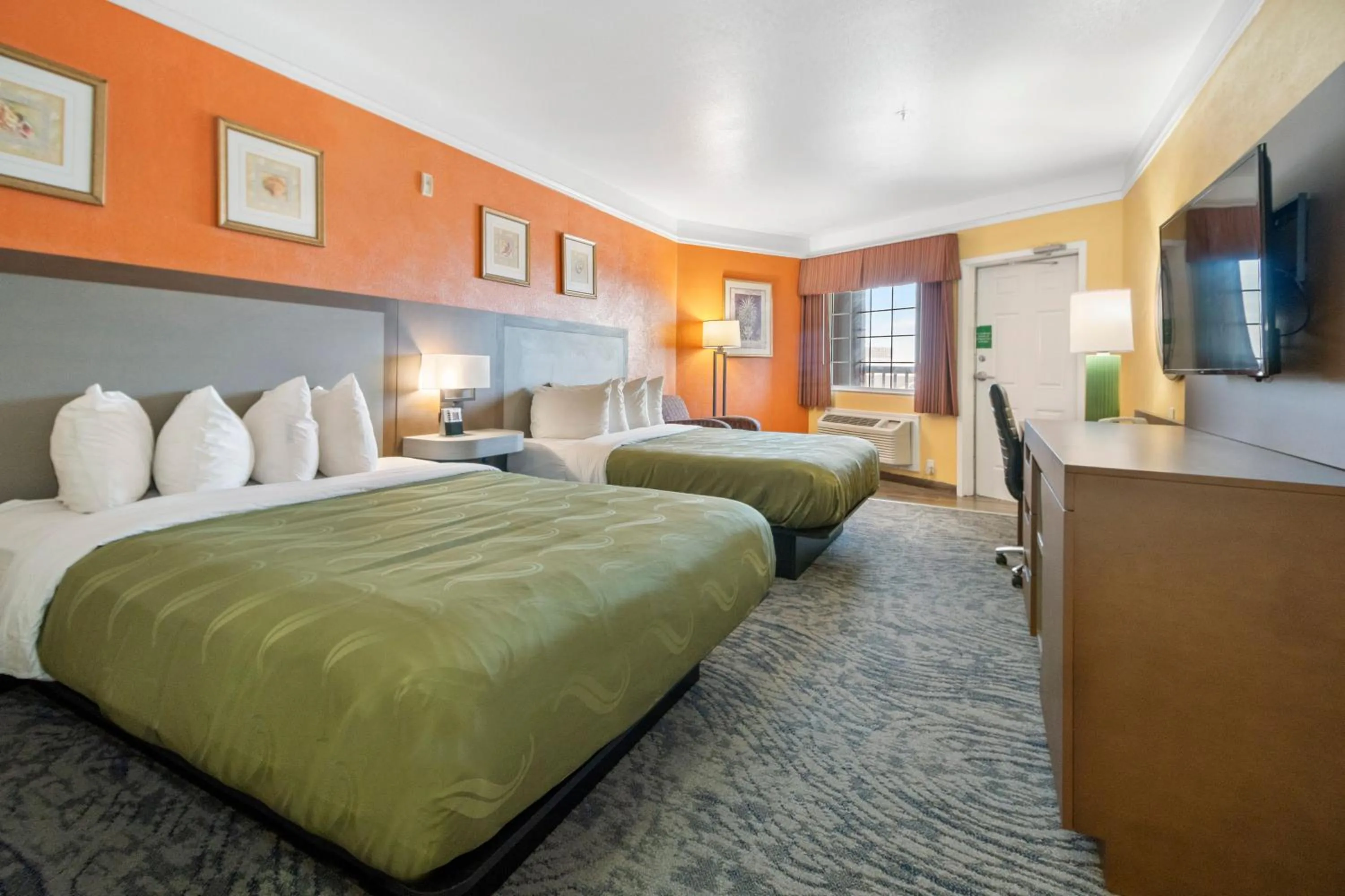 Queen Room with Two Queen Beds - Accessible/Non-Smoking  in Quality Inn & Suites Galveston - Beachfront