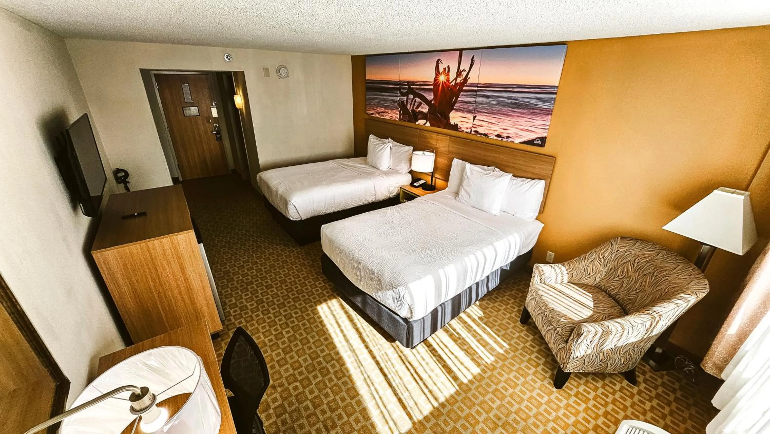 Double Room with Two Double Beds - Mobility Access/Non-Smoking in Days Inn by Wyndham Sherman