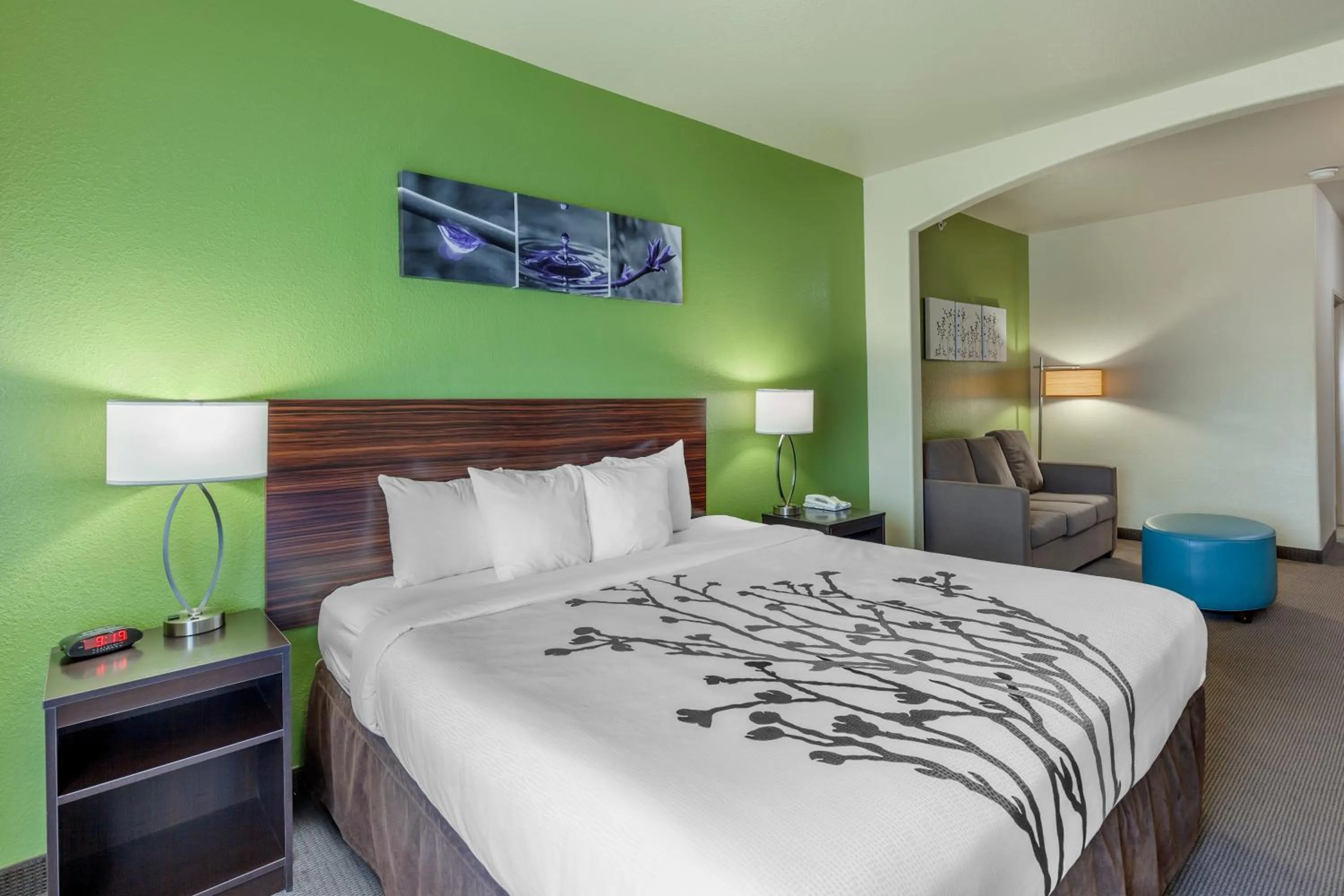 King Suite - Accessible/Non-Smoking in Sleep Inn & Suites Hewitt - South Waco