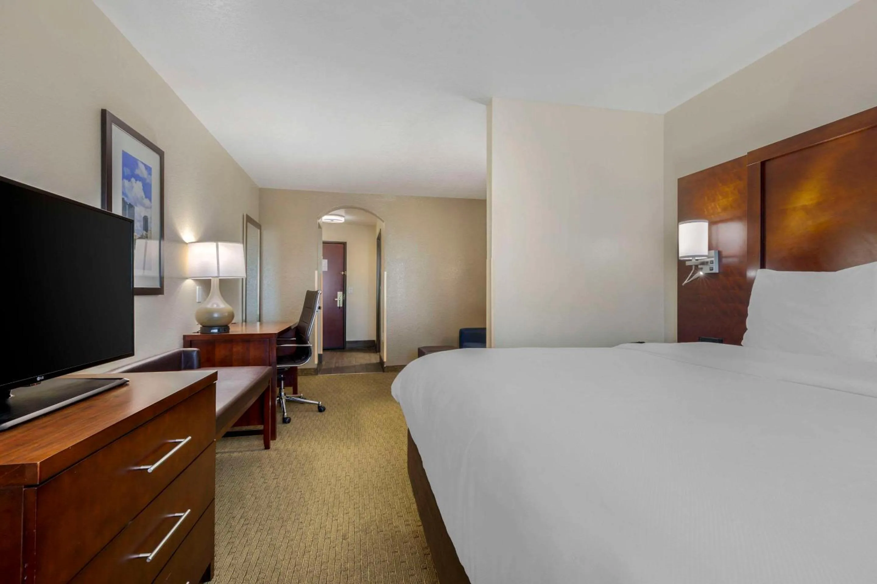 King Suite - Disability Access in Comfort Suites