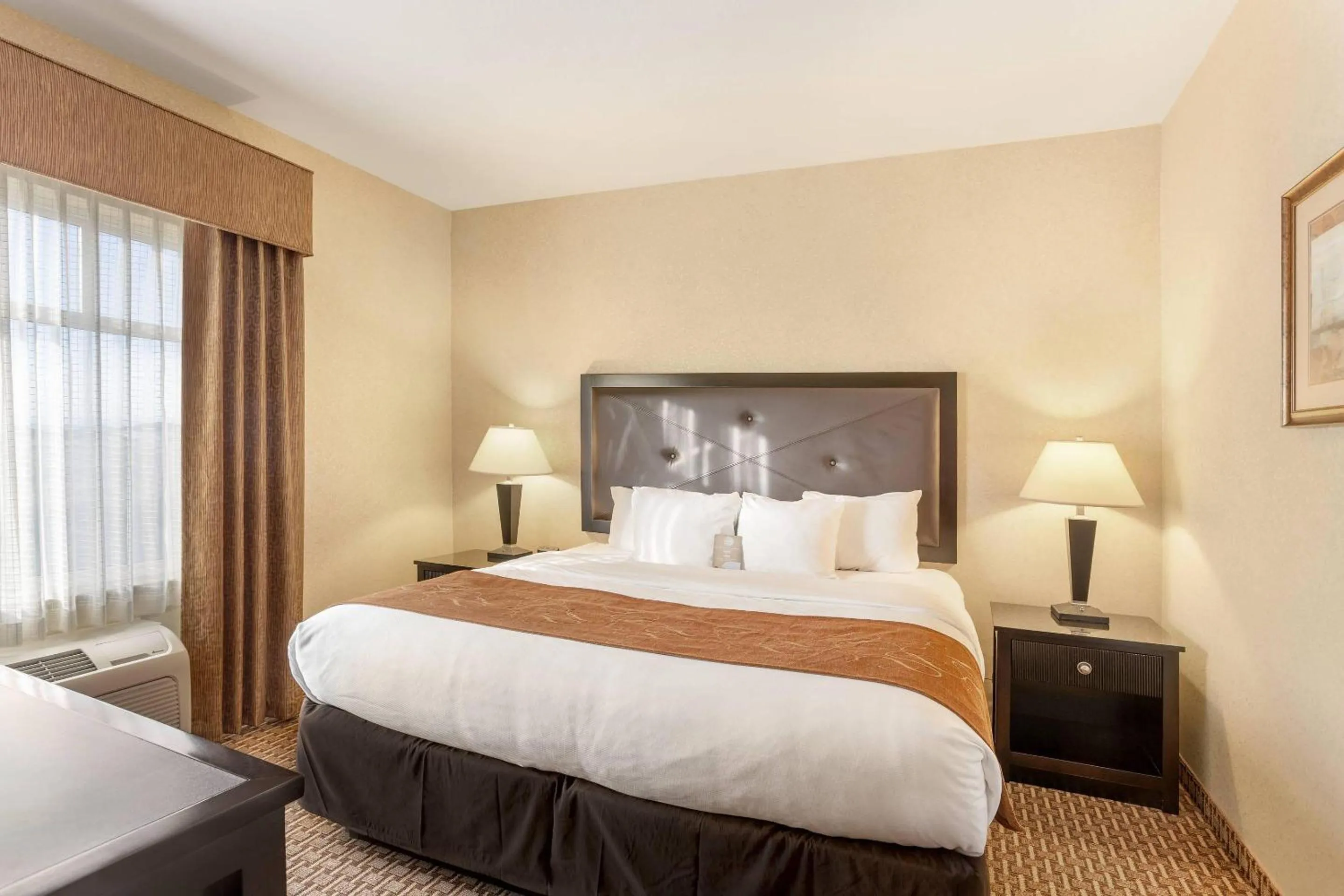 King Suite with Roll in Shower - Accessible/Non-Smoking in Comfort Suites Moses Lake