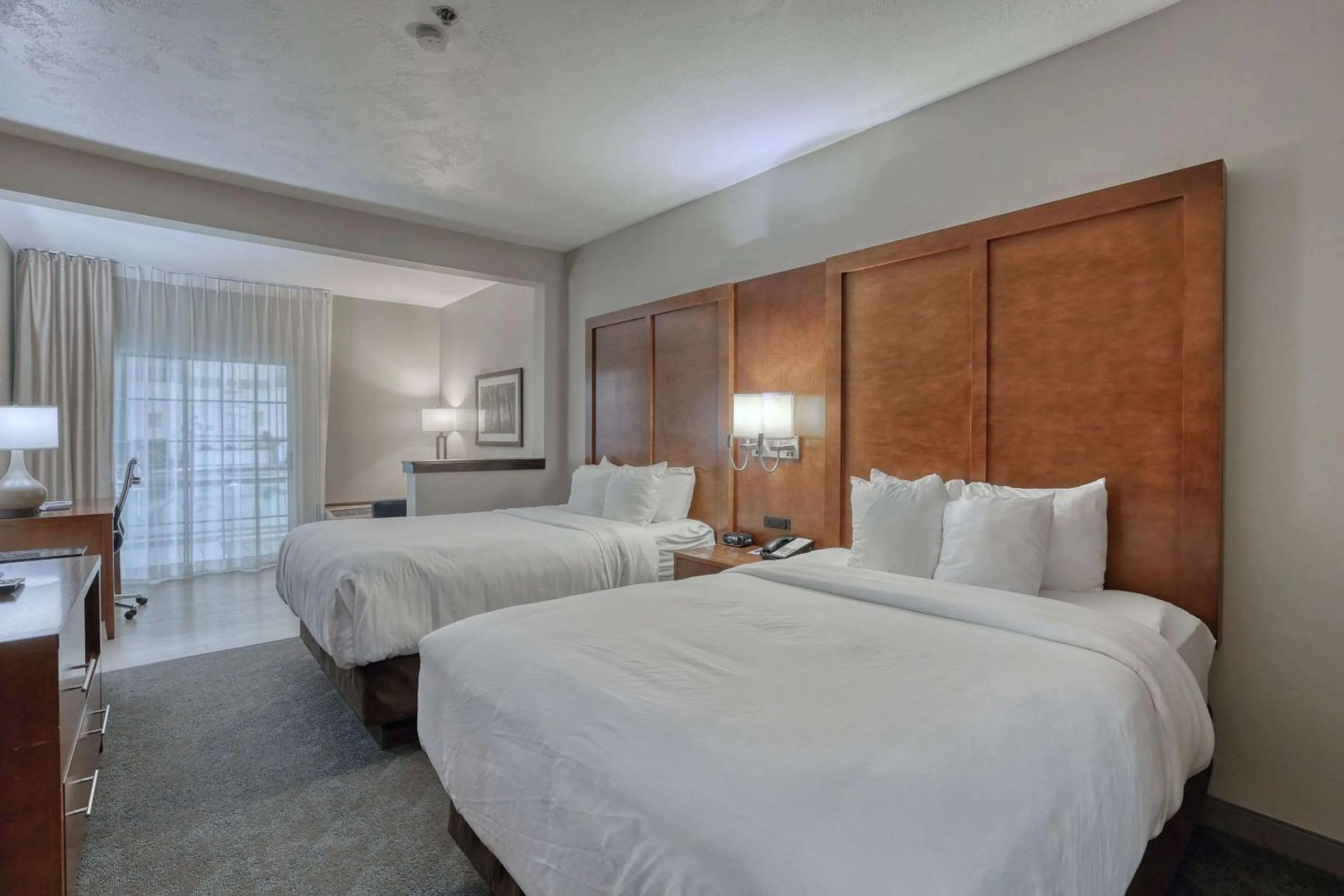 Standard Double Suite with Two Double Beds with Pool View - Non - Smoking in Comfort Suites Appleton Airport