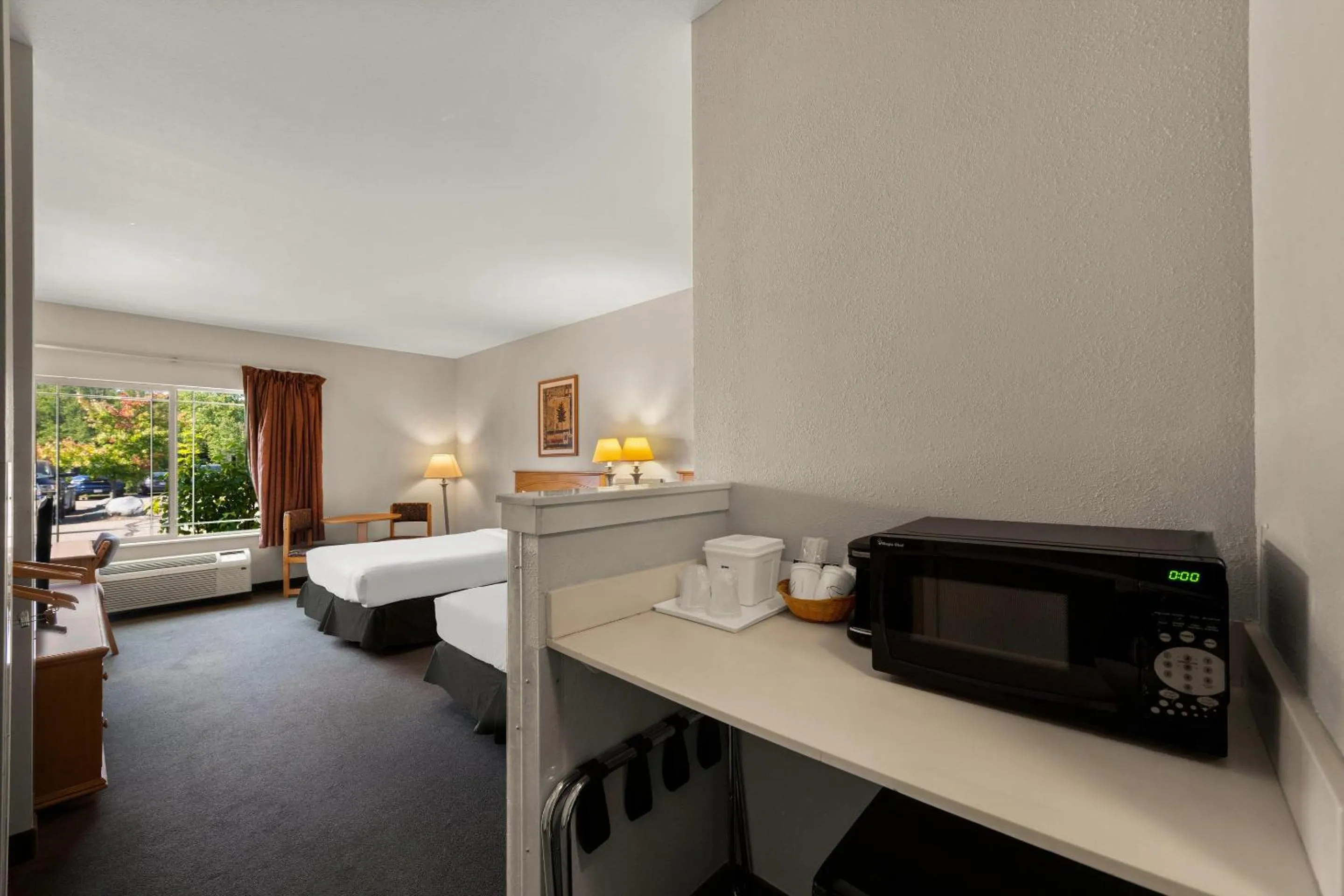 Queen Room with Two Queen Beds - Accessible/Non-Smoking  in Rodeway Inn & Suites Tomahawk