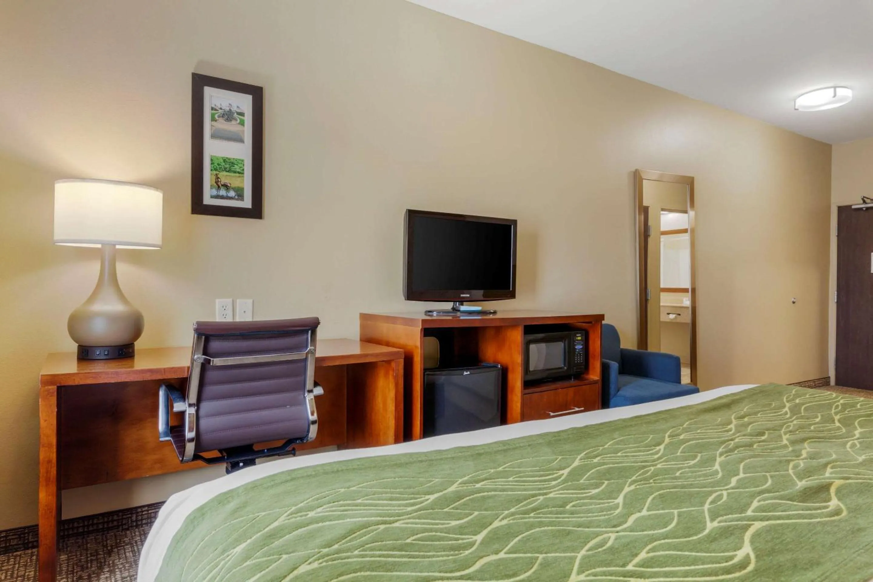 King Room - Non-Smoking in Comfort Inn Plover-Stevens Point