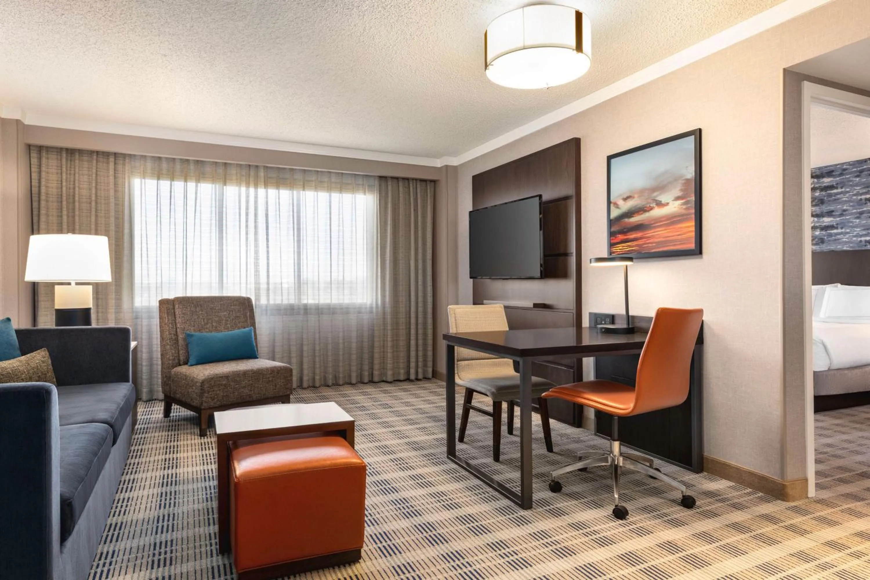 King Corner Suite - Non-Smoking in Embassy Suites by Hilton Kansas City Overland Park