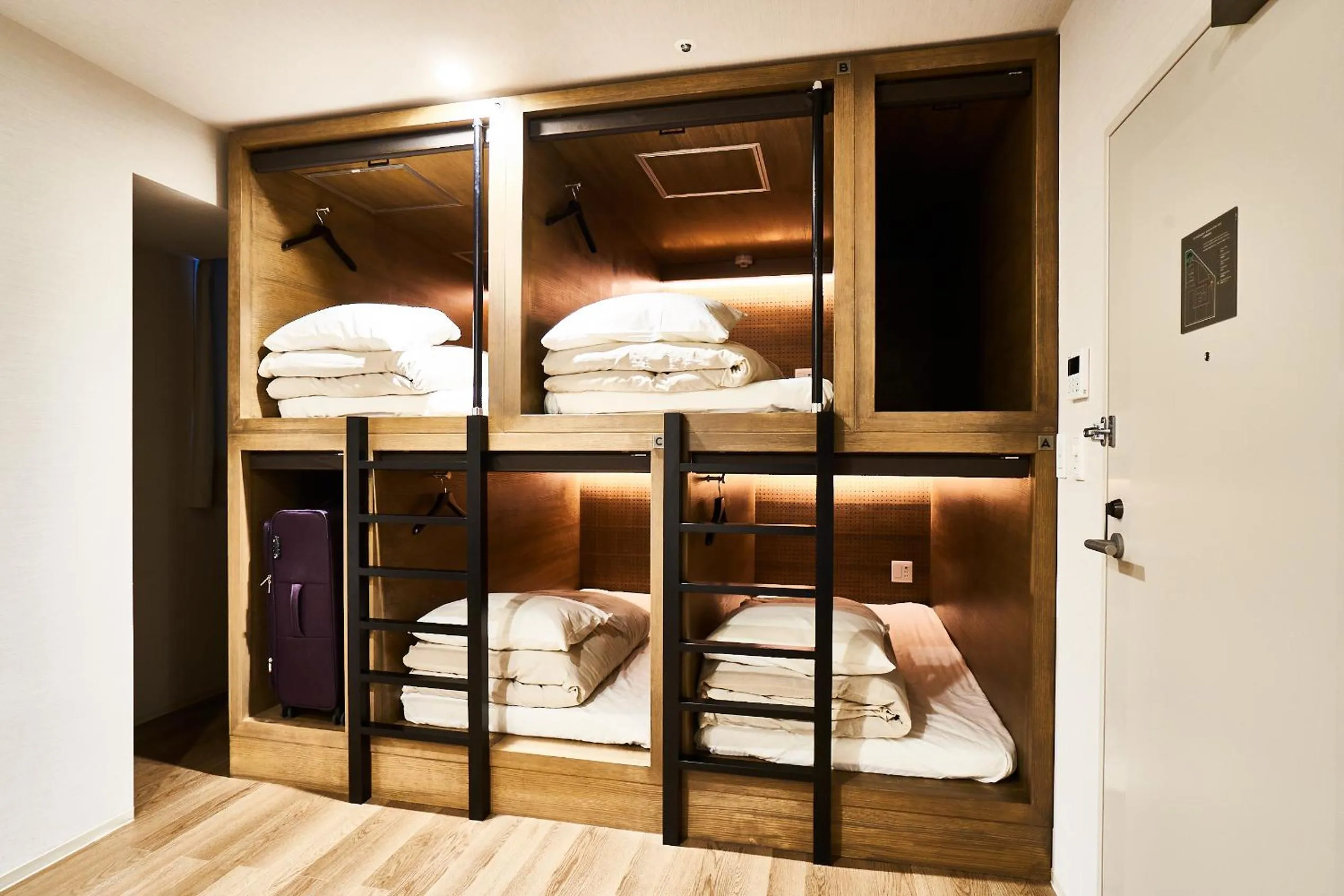 Bunk Bed in Mixed Dormitory Room in &AND HOSTEL HOMMACHI EAST