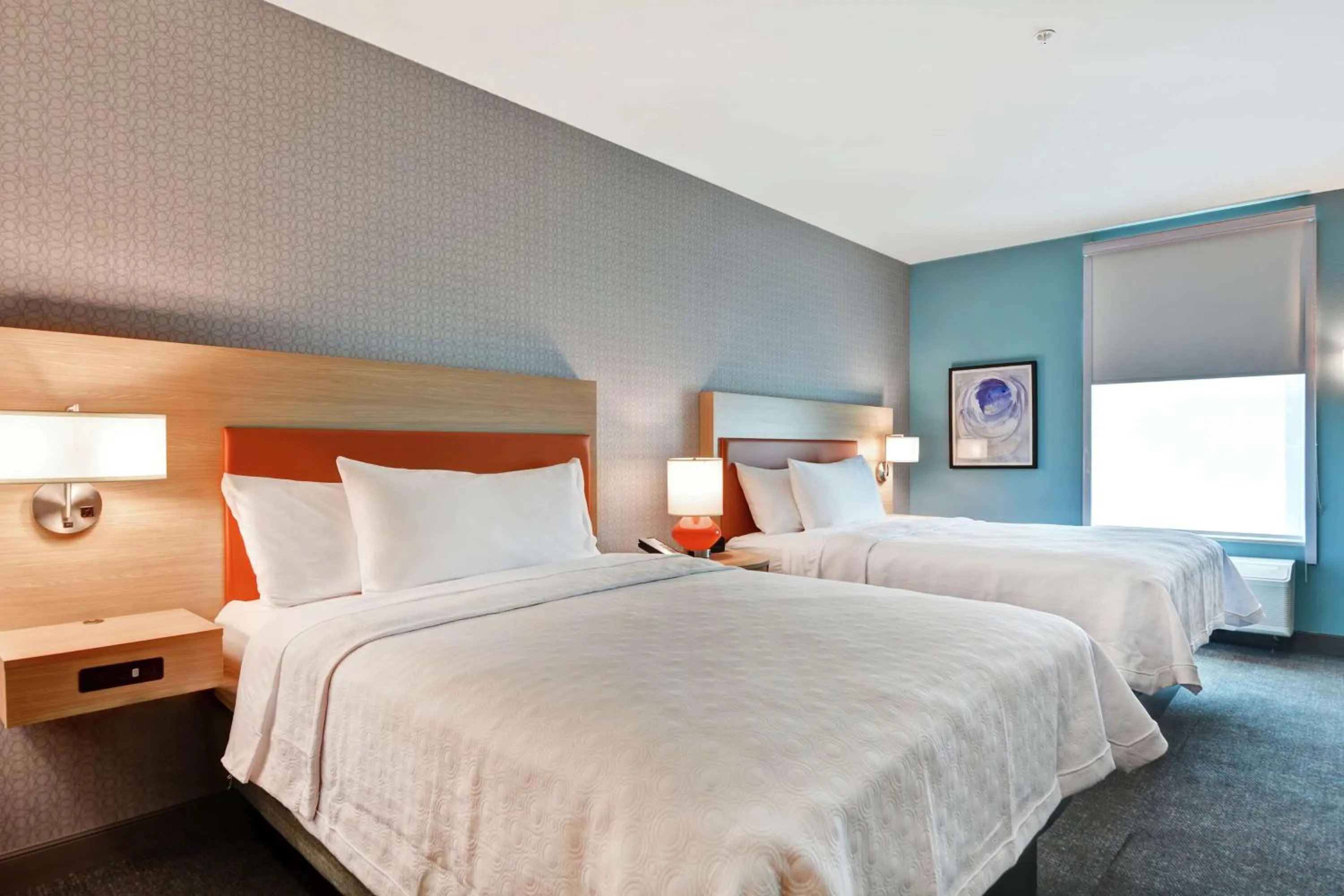 Queen Studio with Two Queen Beds - Non-Smoking in Home2 Suites By Hilton Jacksonville South St Johns Town Ctr