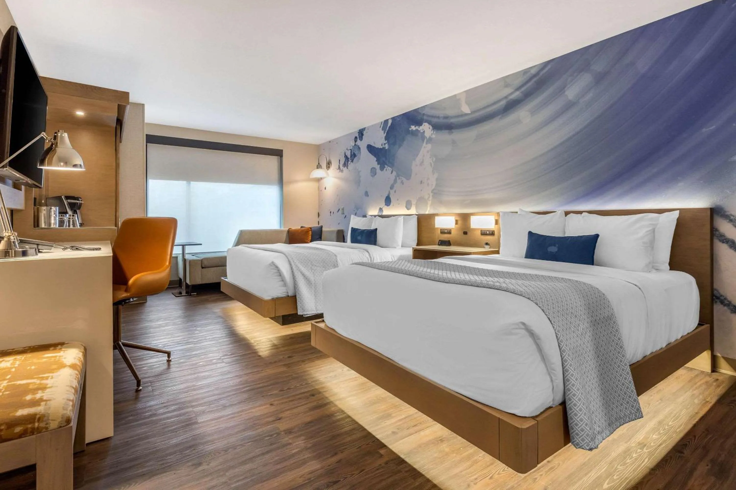 Queen Room with Two Queen Beds - Non-Smoking in Cambria Hotel Milwaukee Downtown