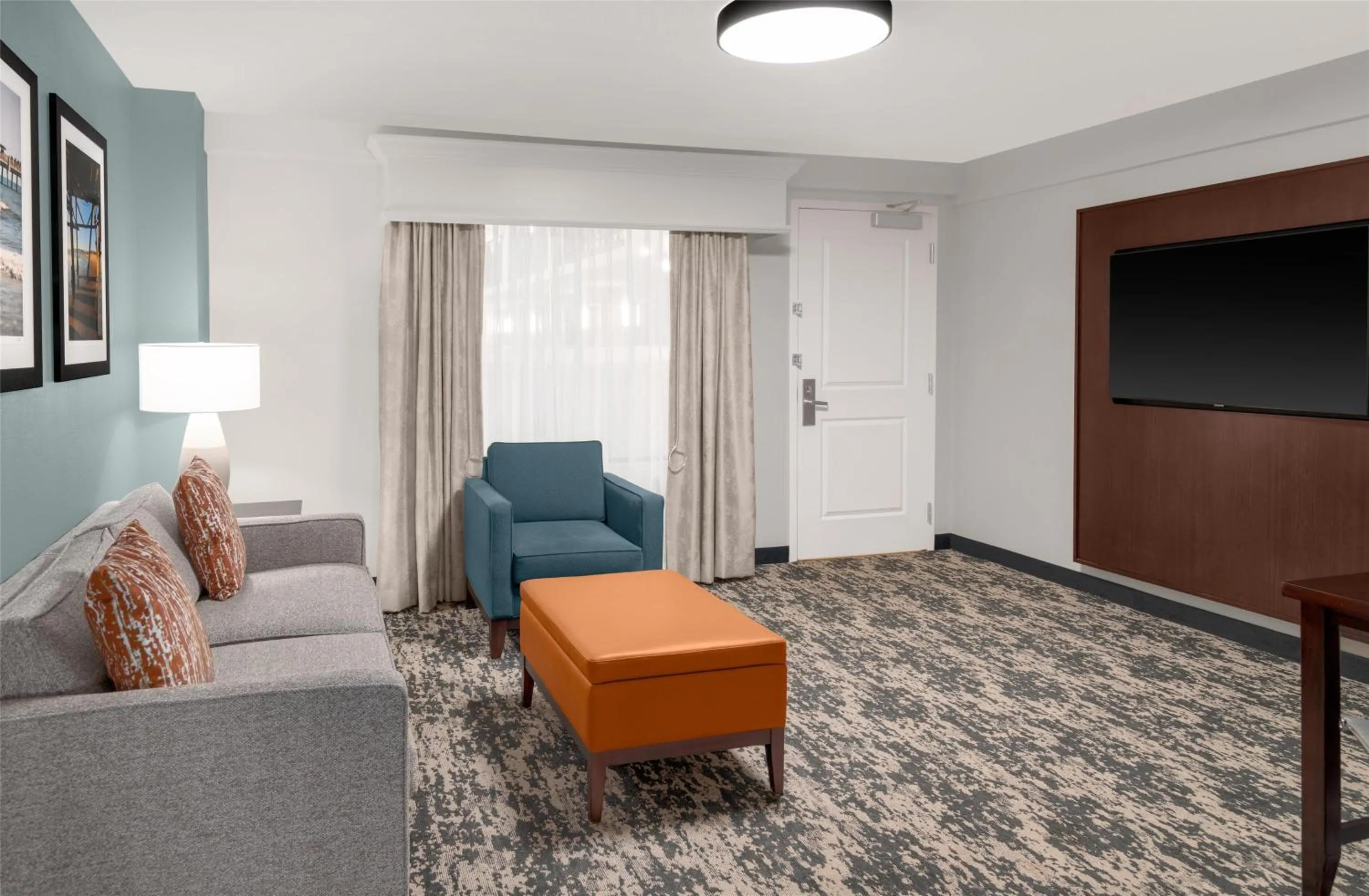 Two-Room Suite with Two Double Beds and Tub - Mobility Accessible in Embassy Suites Fort Myers - Estero