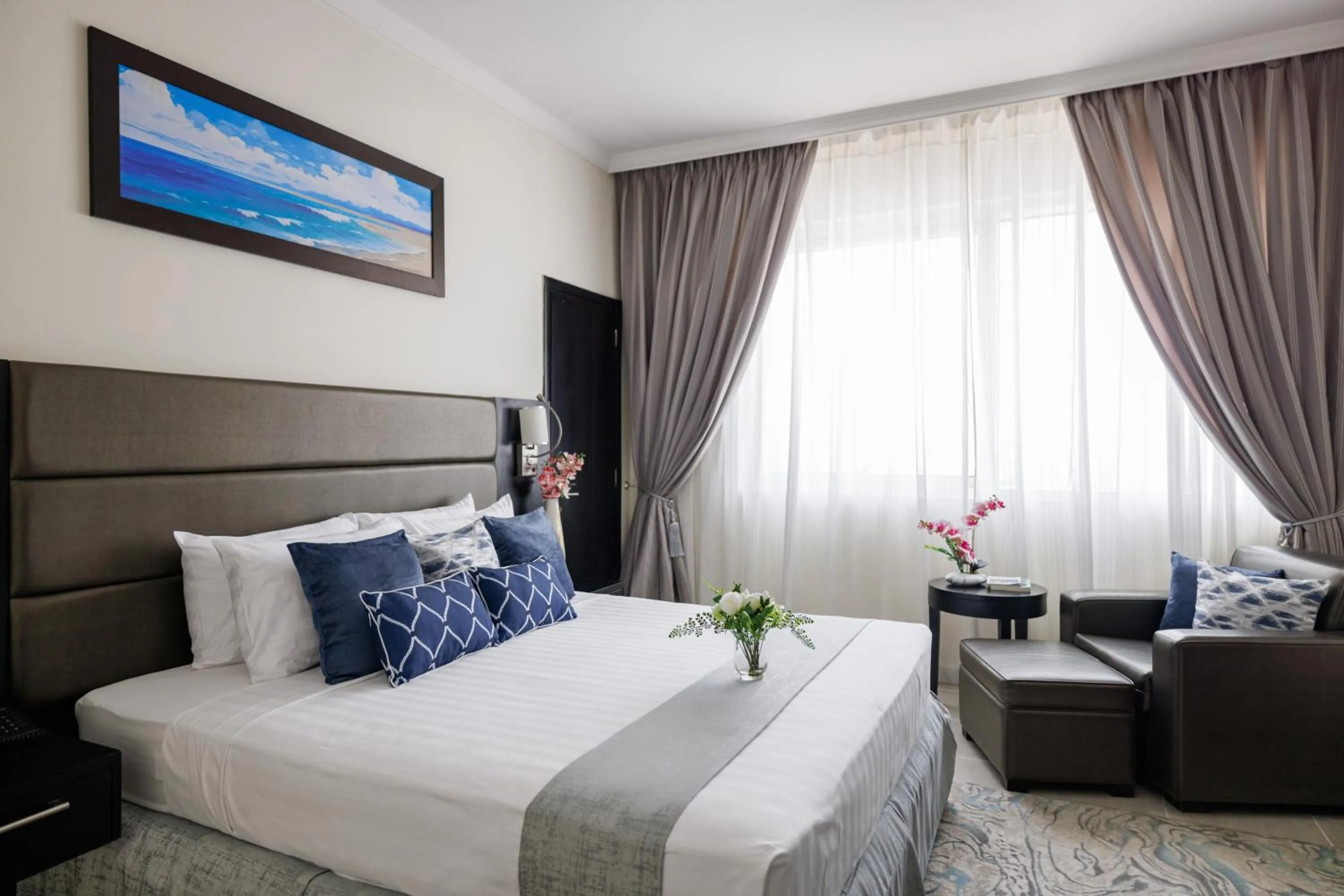 Executive Room with Sea View in The Royal Riviera Hotel Doha