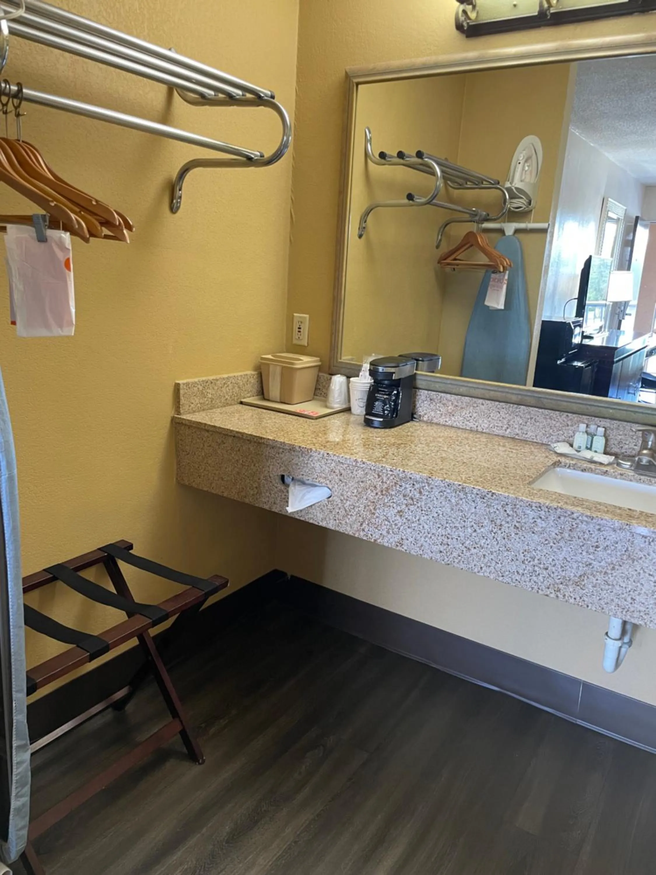 Double Room with Two Double Beds and Pool View - Non-Smoking in Quality Inn Alachua - Gainesville Area
