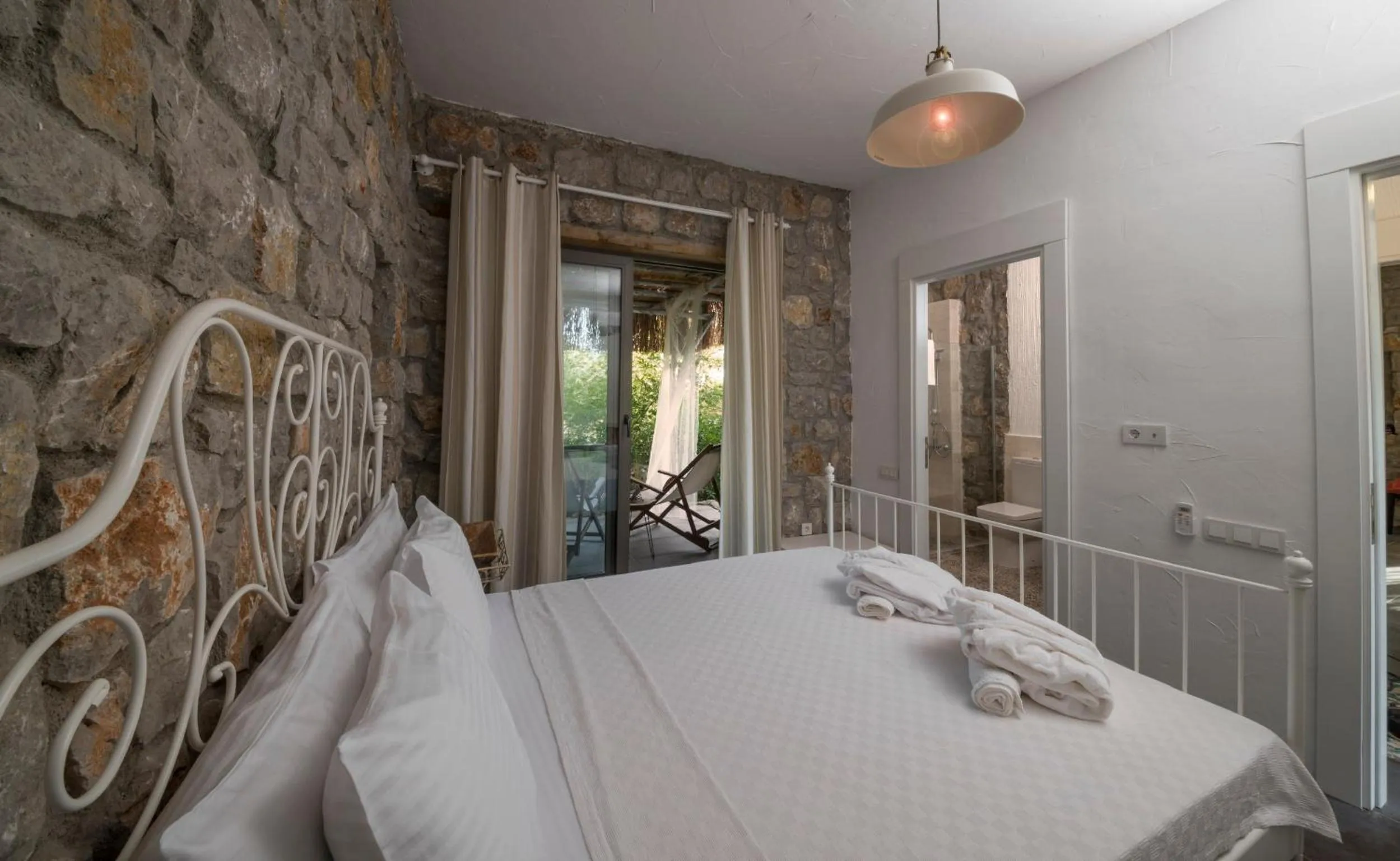 Double Room with Patio in Valentina Boutique Hotel