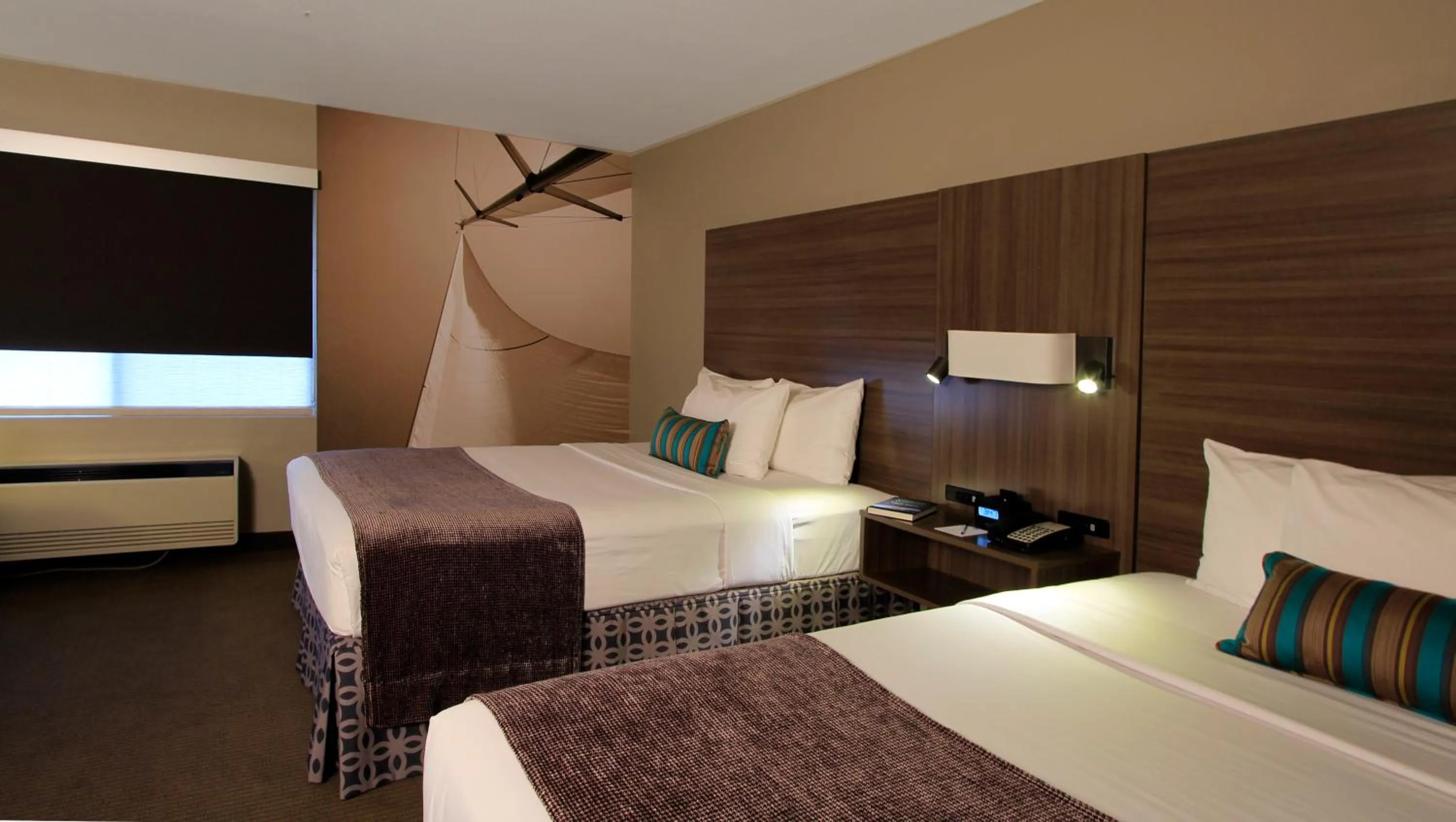 Double Queen Room with City View in Executive Inn & Suites Oakland