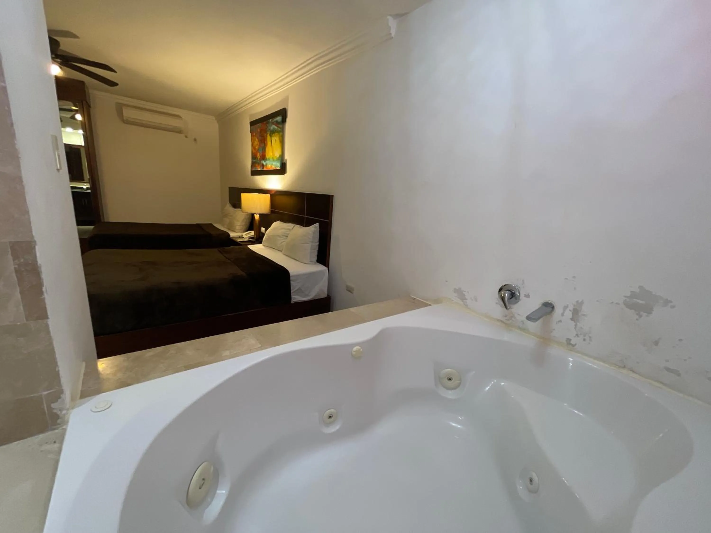Deluxe Double Room with Two Double Beds in Hotel Rincon Real Suites