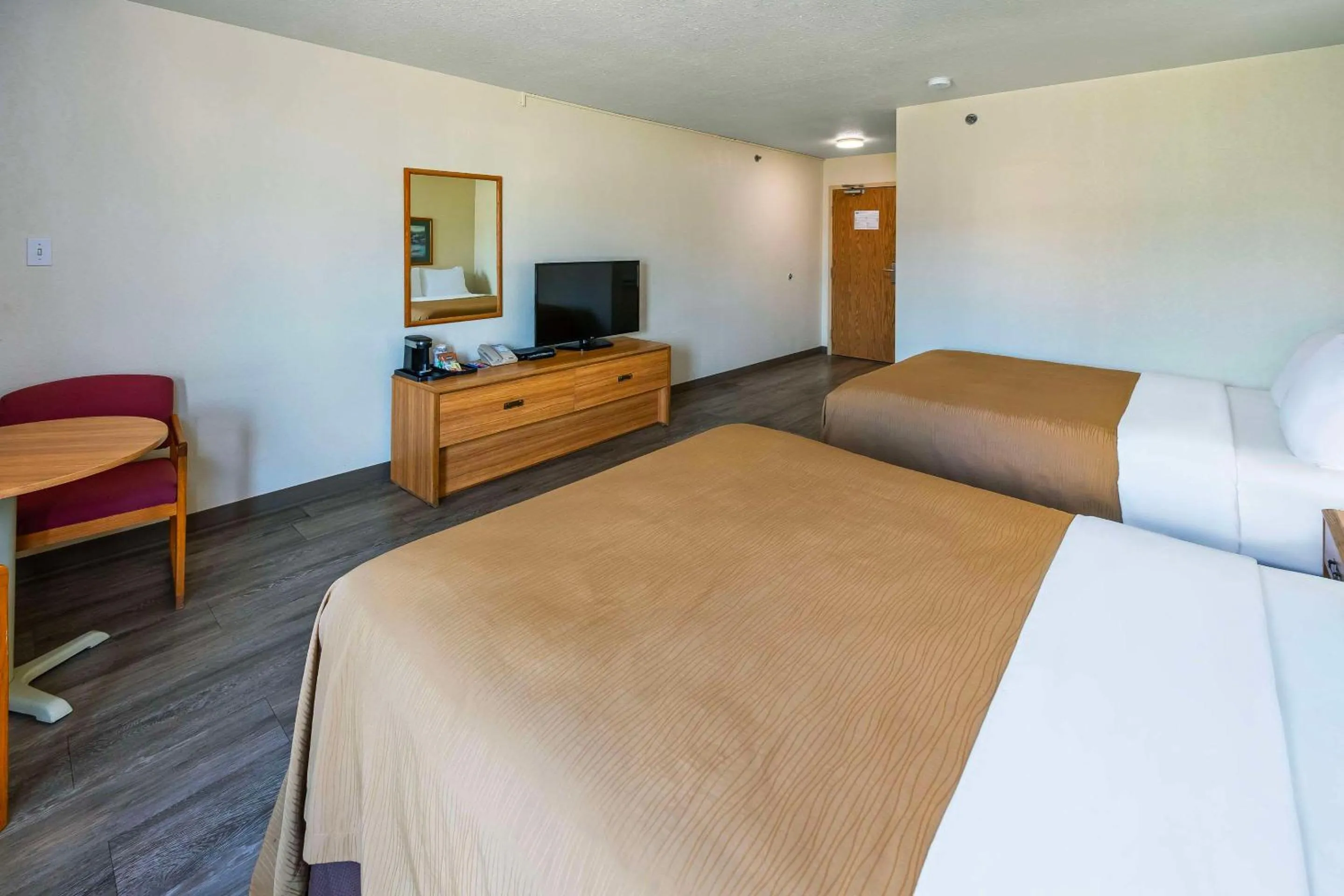 Standard Queen Room with Two Queen Beds - Non-Smoking in Rodeway Inn