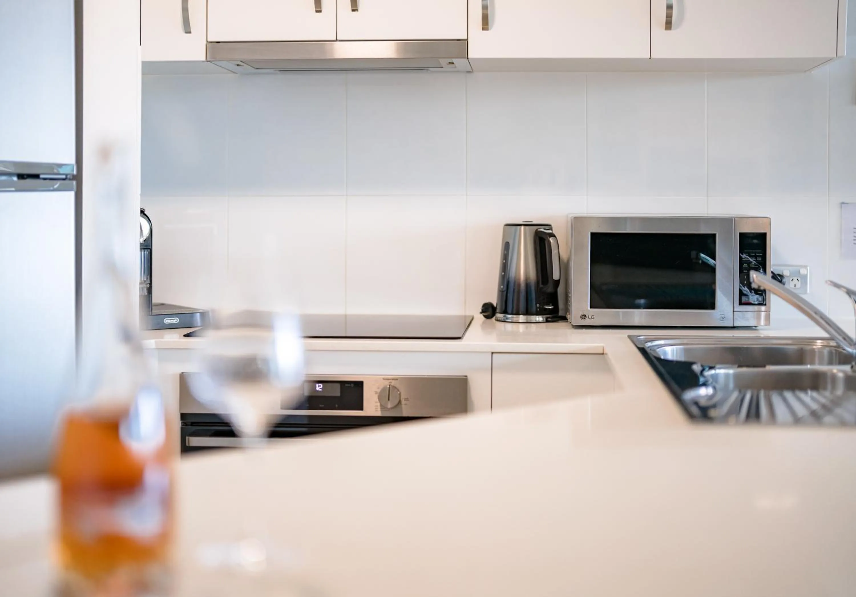 Kitchen or kitchenette in Sailport Mooloolaba Apartments