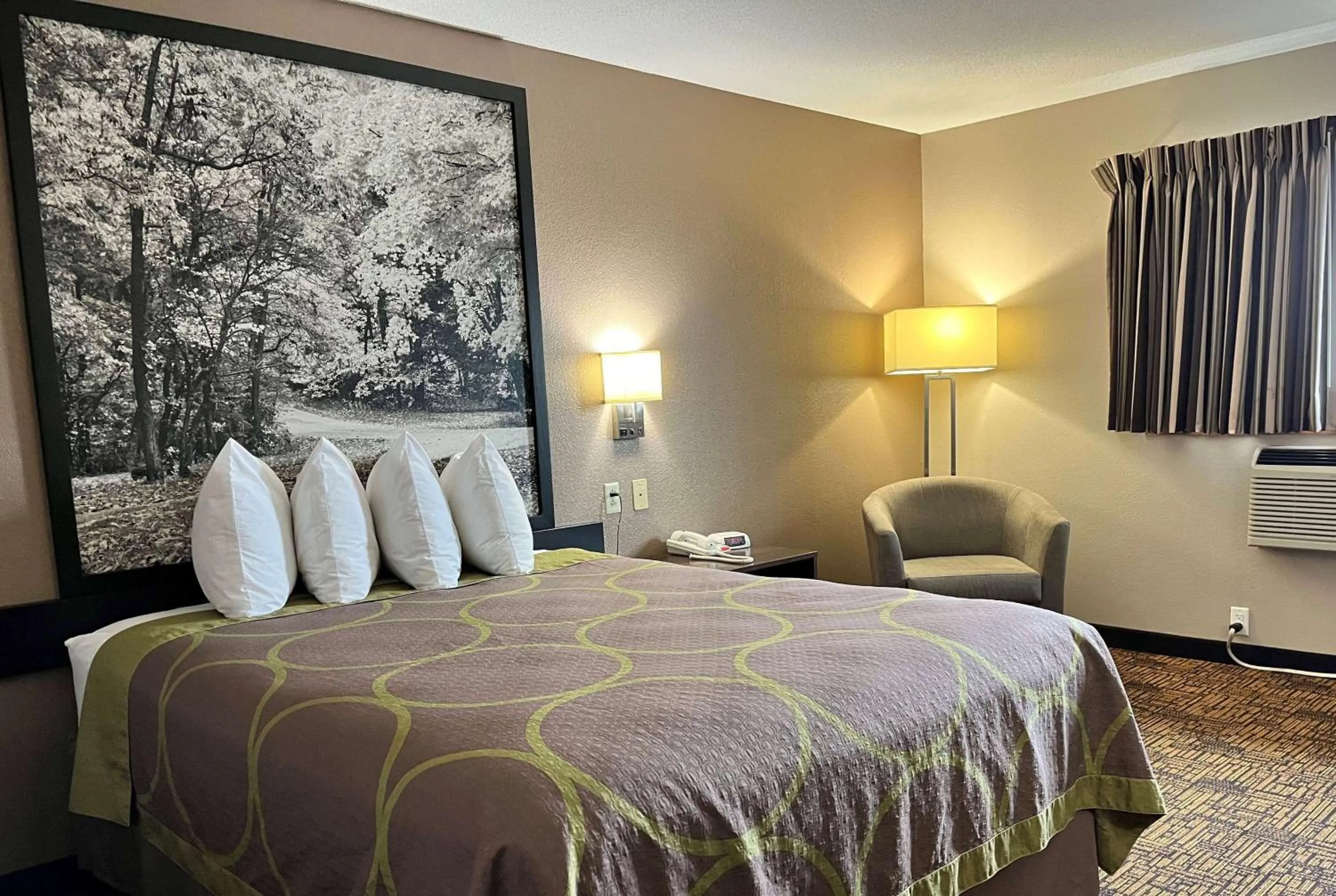 Queen Room - Non-Smoking in Super 8 by Wyndham Indianapolis Emerson