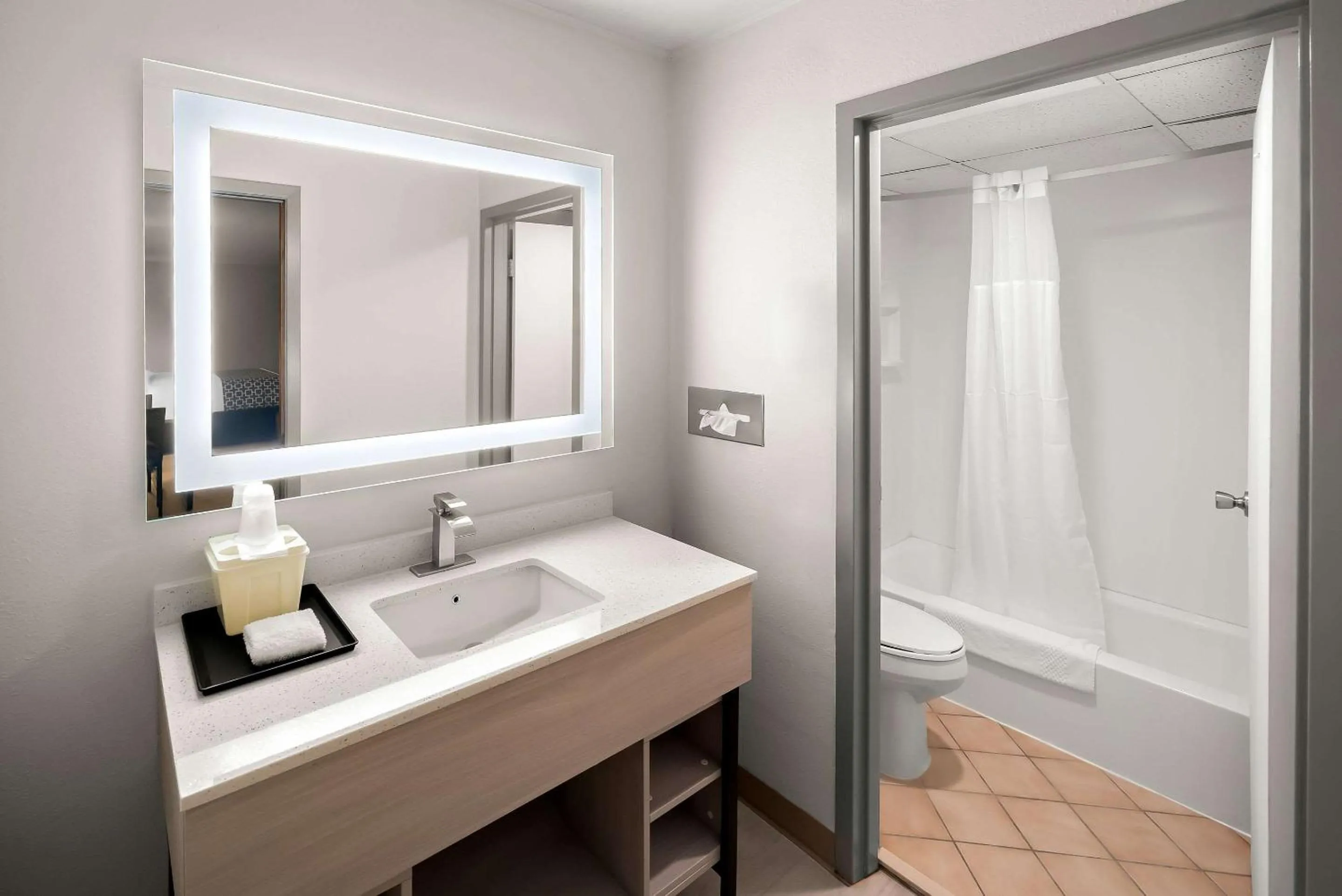 King Suite Kitchenette - Non Smoking in Suburban Studios, Kearney