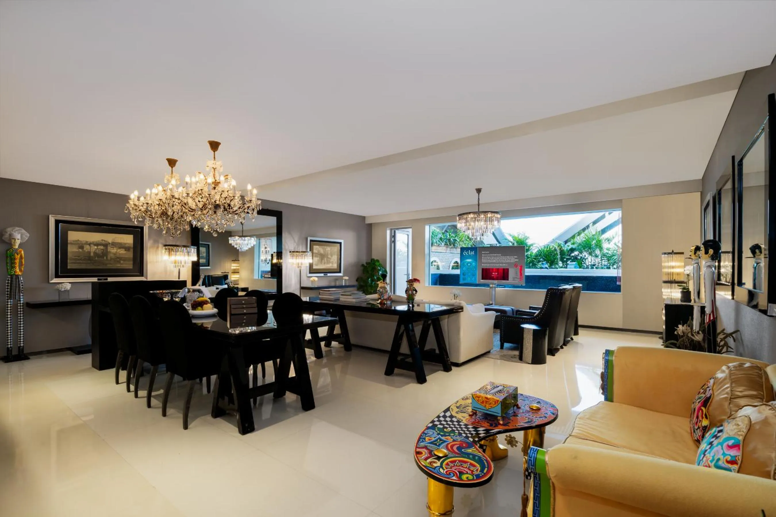 Champs-Elysee Two-Bedroom Lagoon Suite in Hotel Éclat Beijing