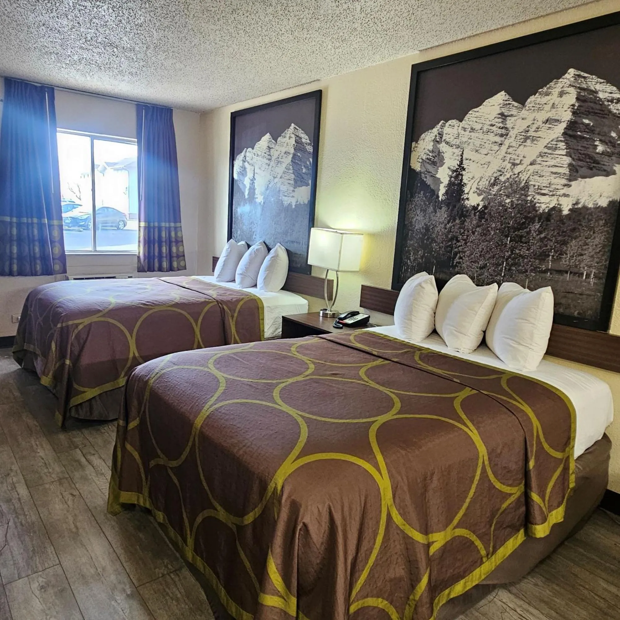 Double Room with Two Double Beds - Non-Smoking in Super 8 by Wyndham Denver Central