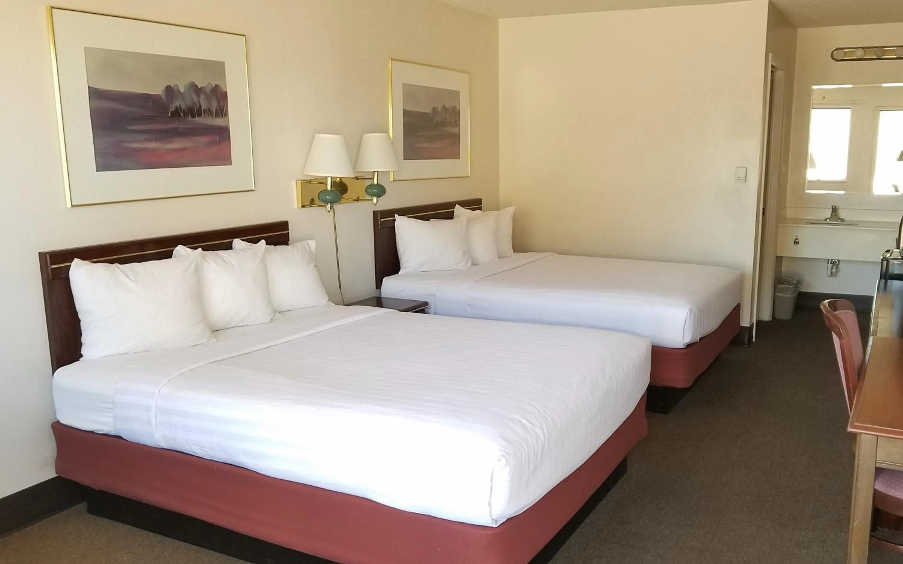 Queen Room with Two Queen Beds - Non-Smoking in Motel 8 Laramie