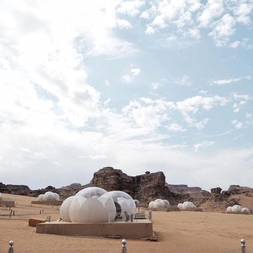 Bubble Suite Twin in Wadi Rum Bubble Luxotel