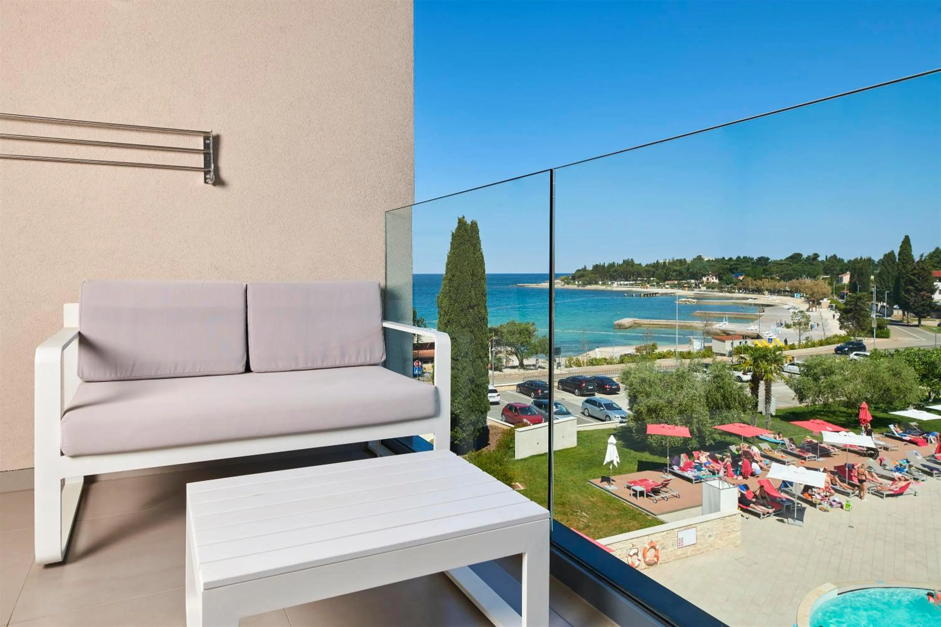 Suite with Balcony and Sea View in Hotel Park Plava Laguna