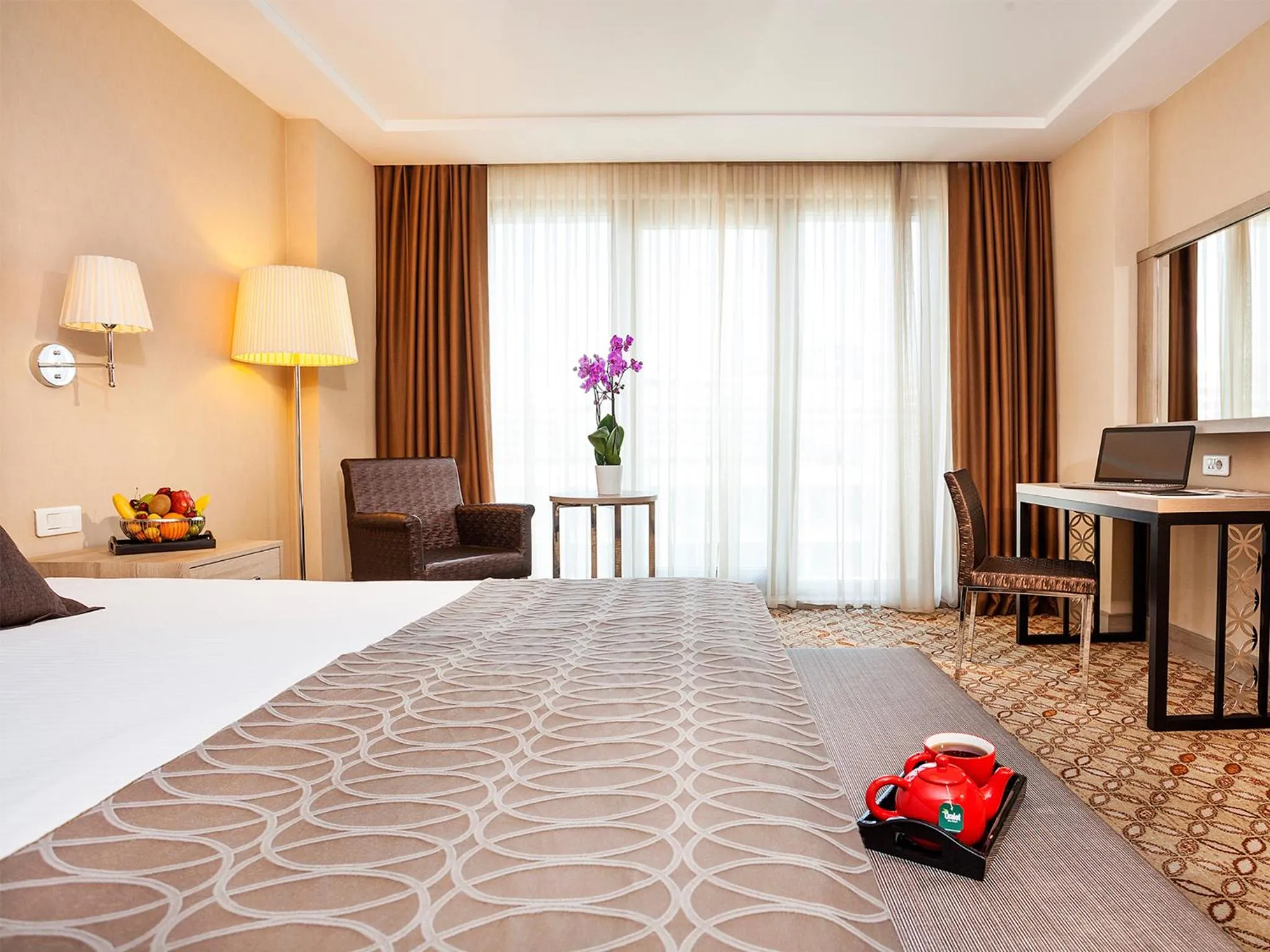 Superior Double Room with Partial Sea View in Nidya Hotel Galataport